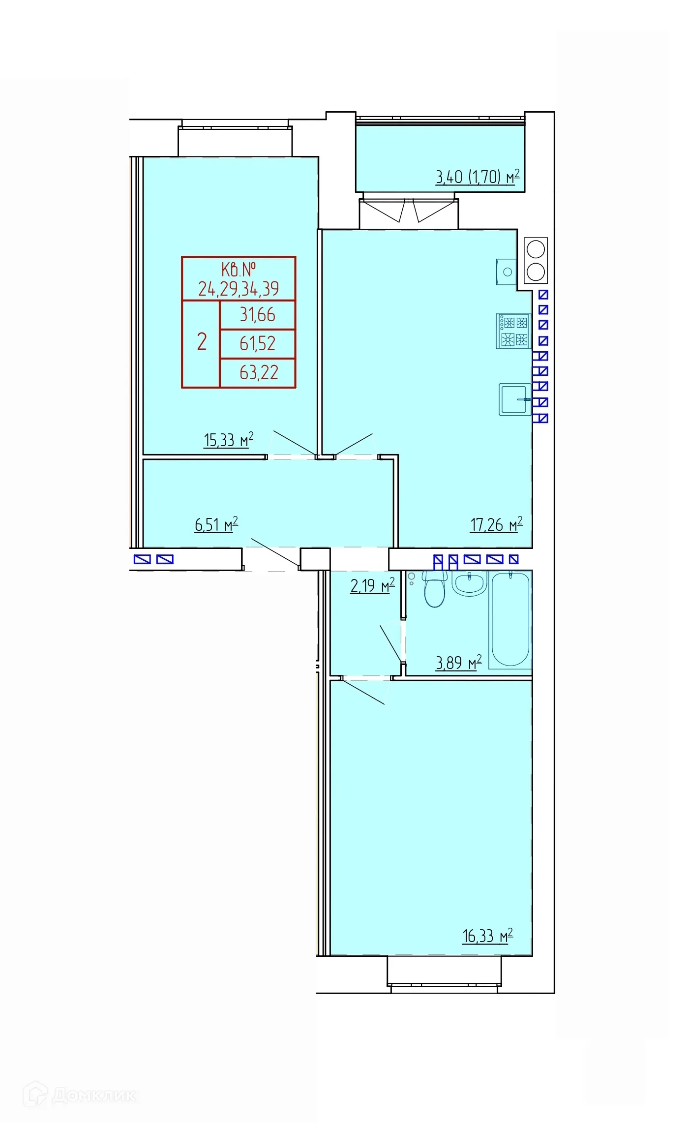 Фото квартиры в ЖК НЕВСКИЙ