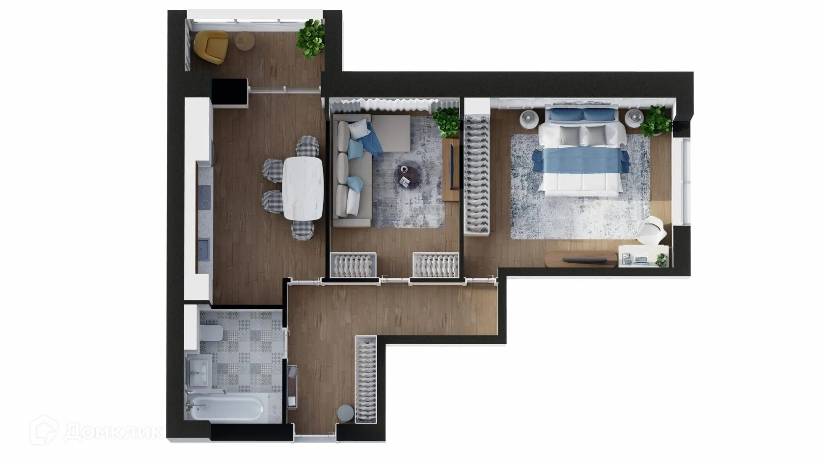 Фото квартиры в ЖК НЕВСКИЙ