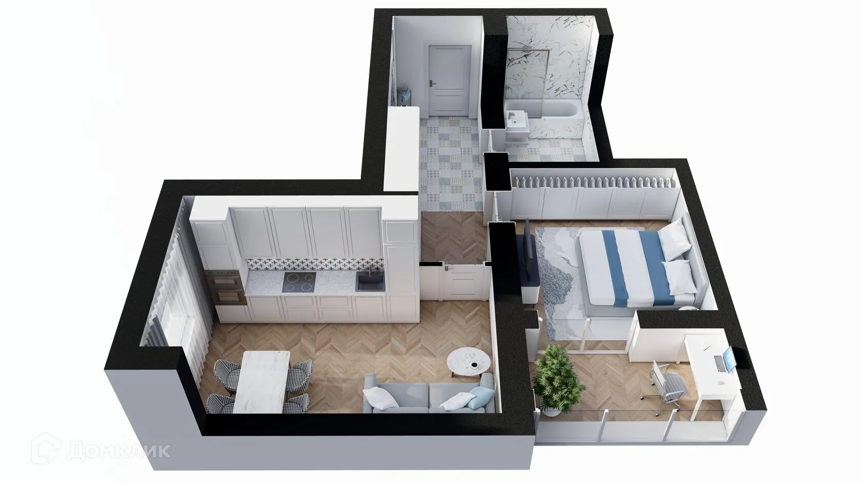 Фото квартиры в ЖК НЕВСКИЙ