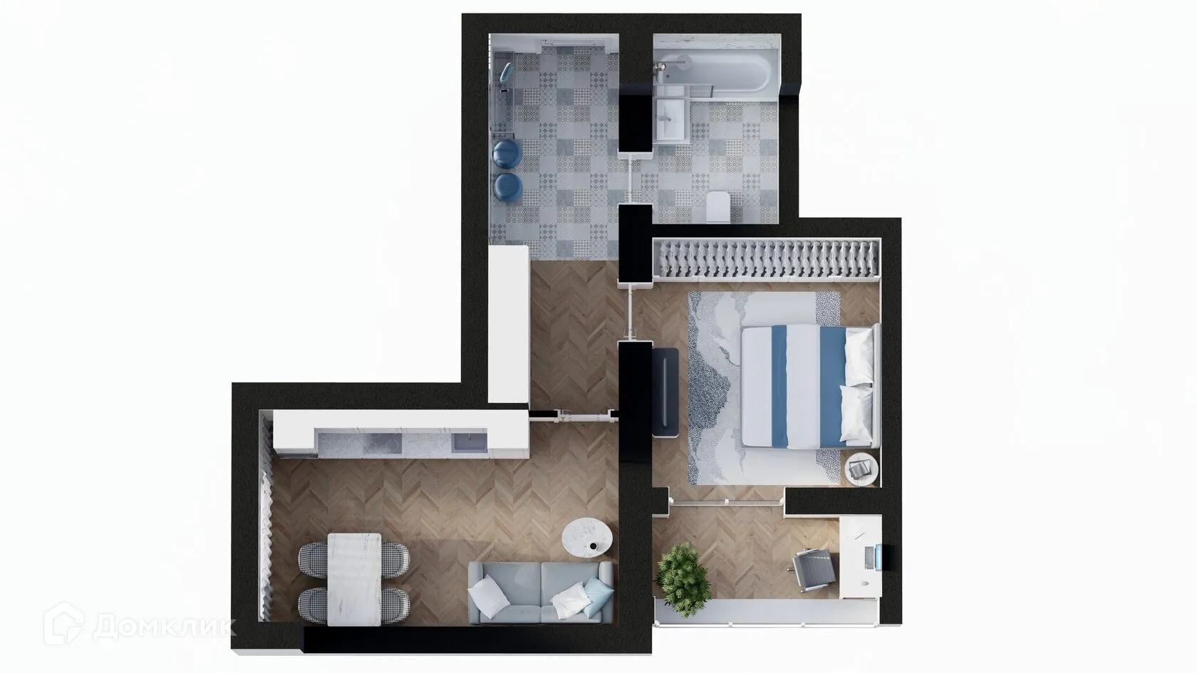 Фото квартиры в ЖК НЕВСКИЙ