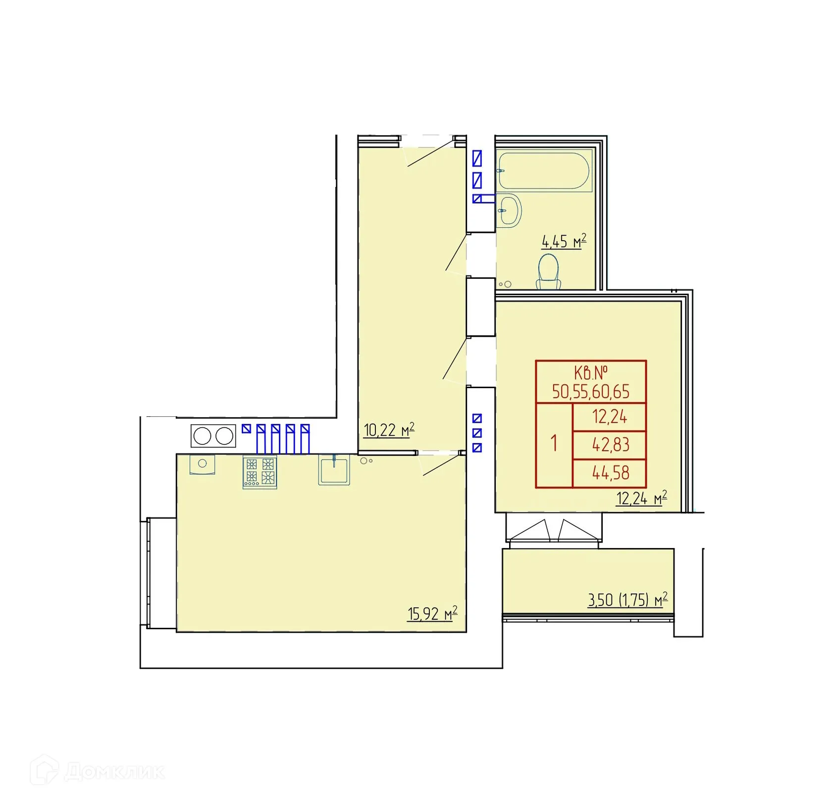 Фото квартиры в ЖК НЕВСКИЙ