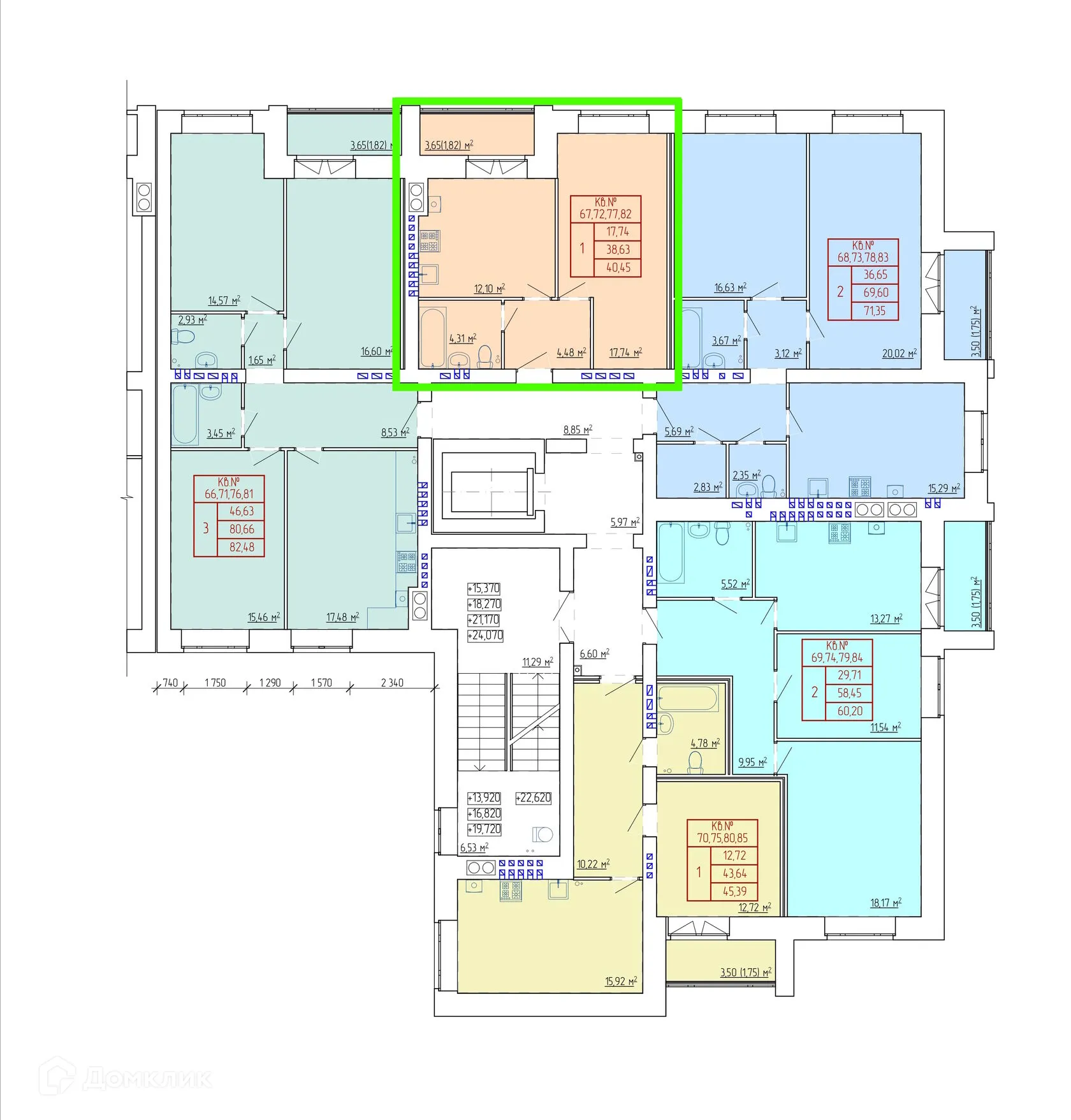Фото квартиры в ЖК НЕВСКИЙ