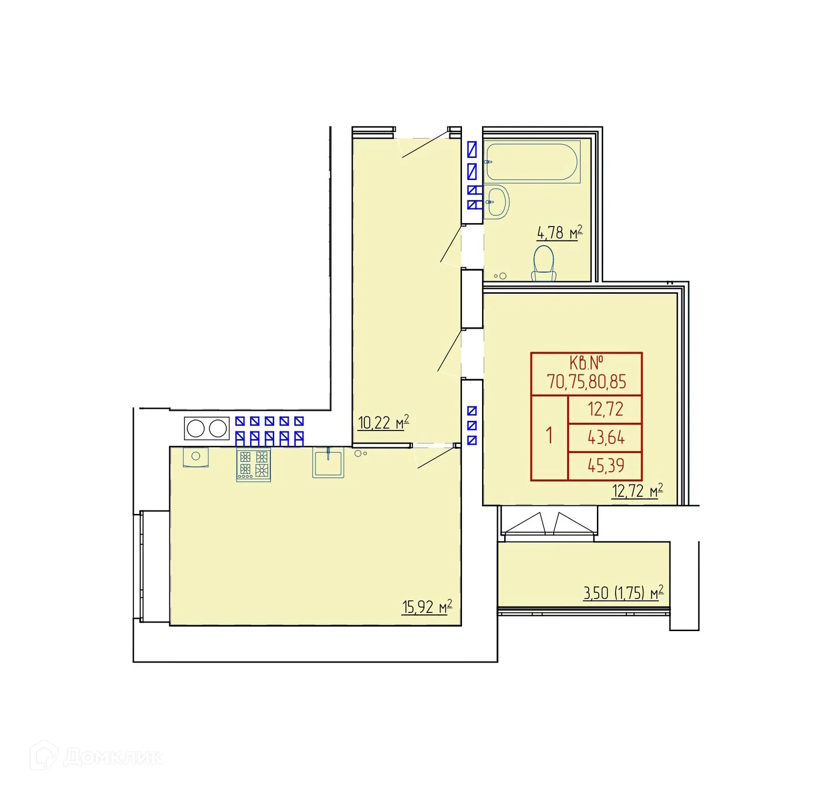 Фото квартиры в ЖК НЕВСКИЙ