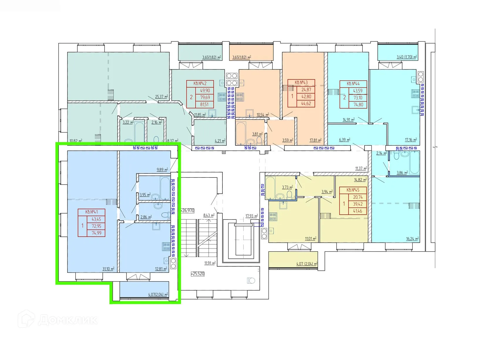 Фото квартиры в ЖК НЕВСКИЙ