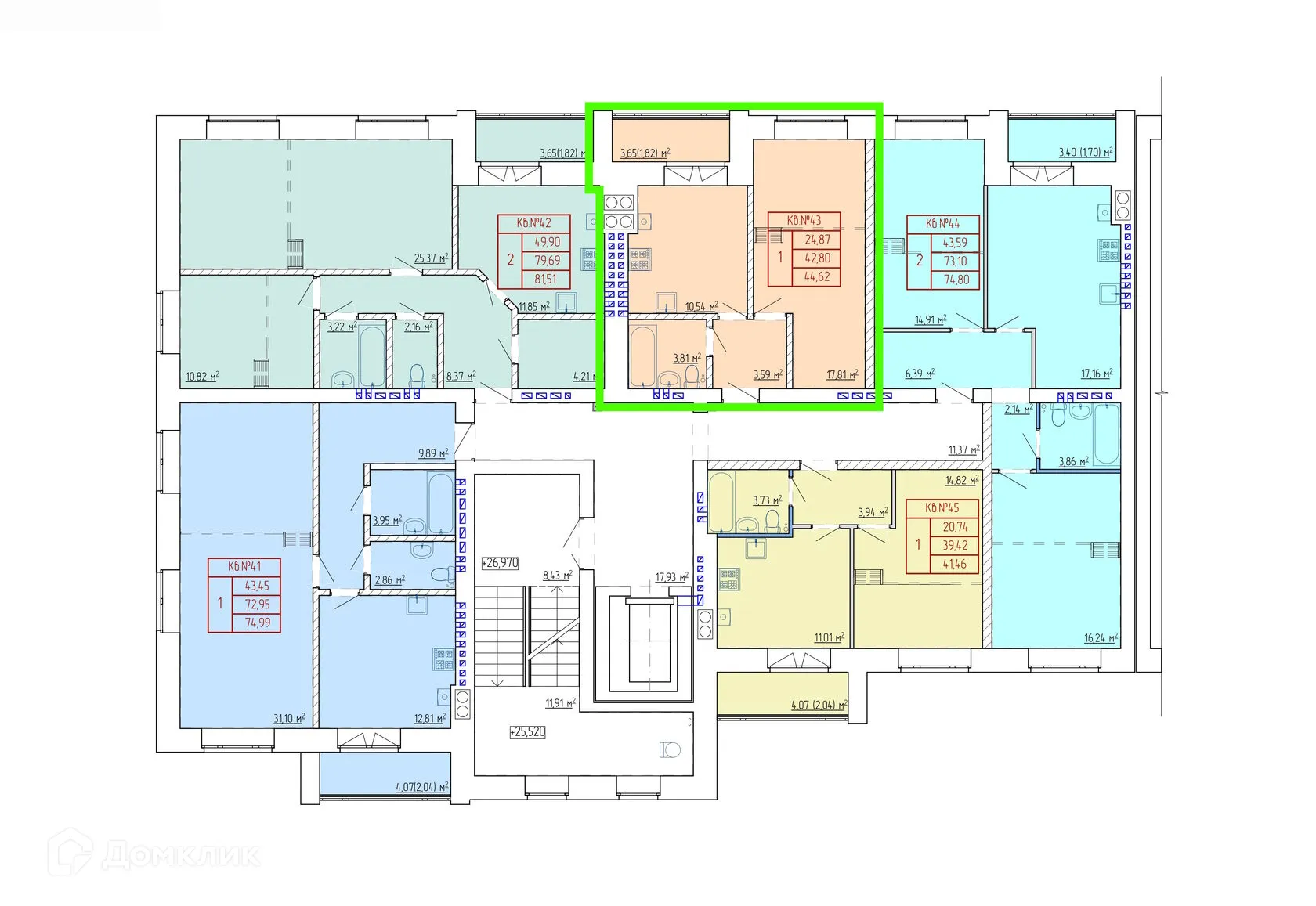 Фото квартиры в ЖК НЕВСКИЙ