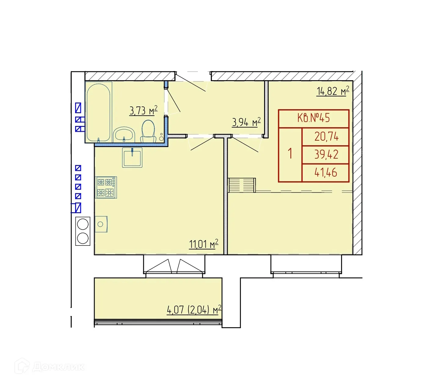 Фото квартиры в ЖК НЕВСКИЙ