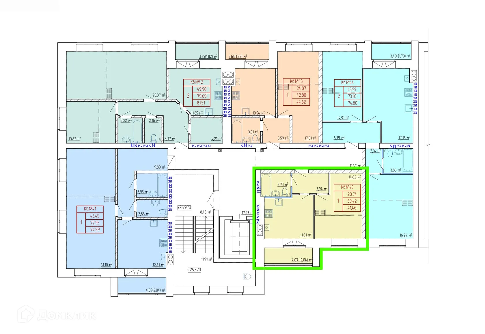 Фото квартиры в ЖК НЕВСКИЙ