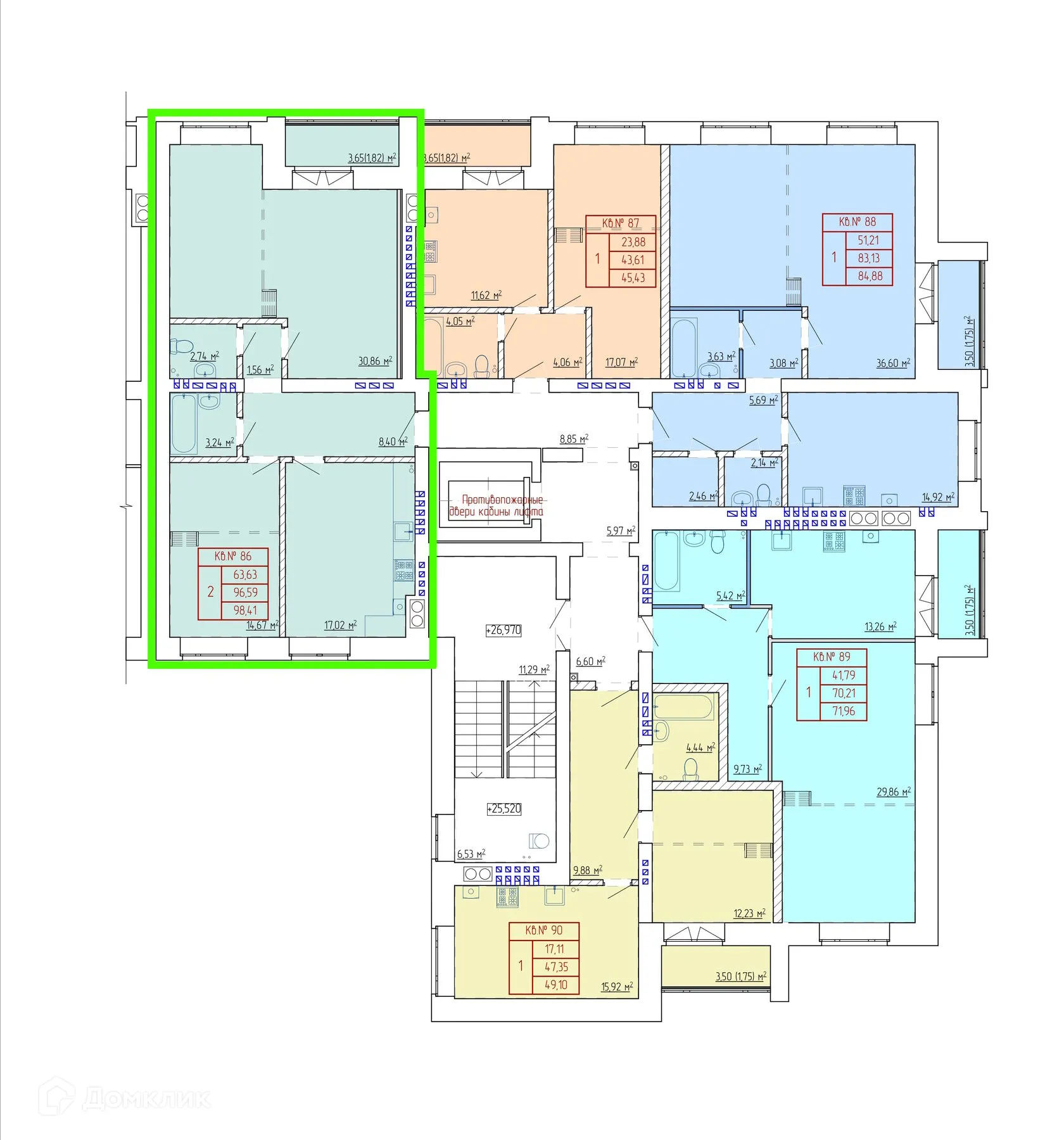 Фото квартиры в ЖК НЕВСКИЙ