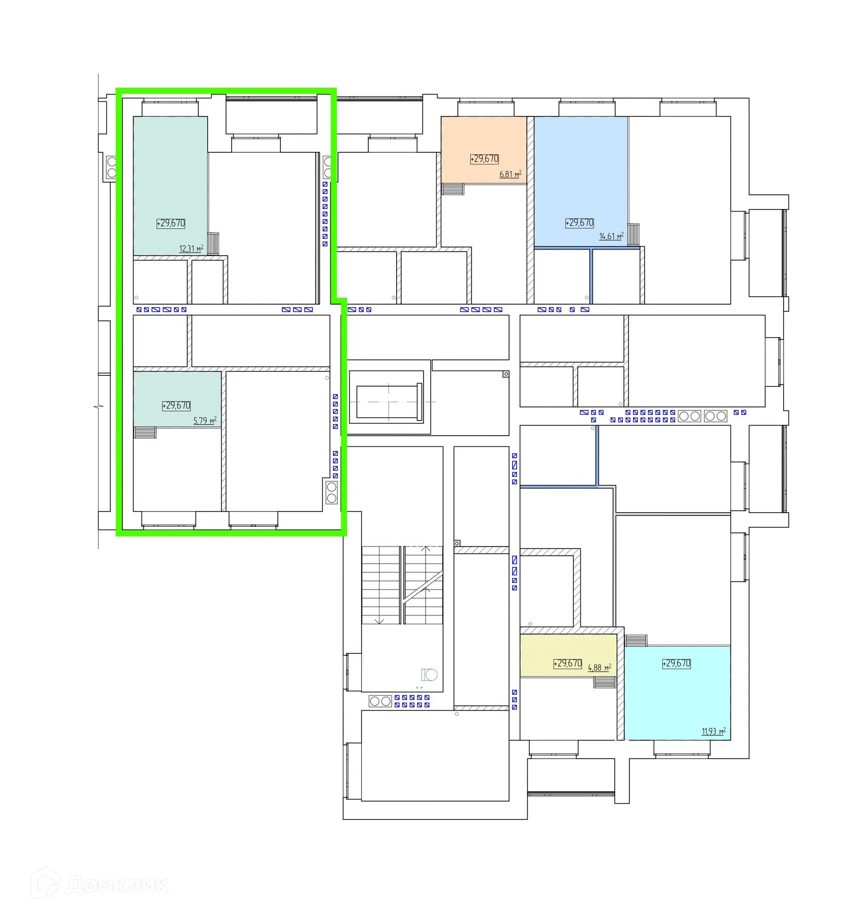 Фото квартиры в ЖК НЕВСКИЙ