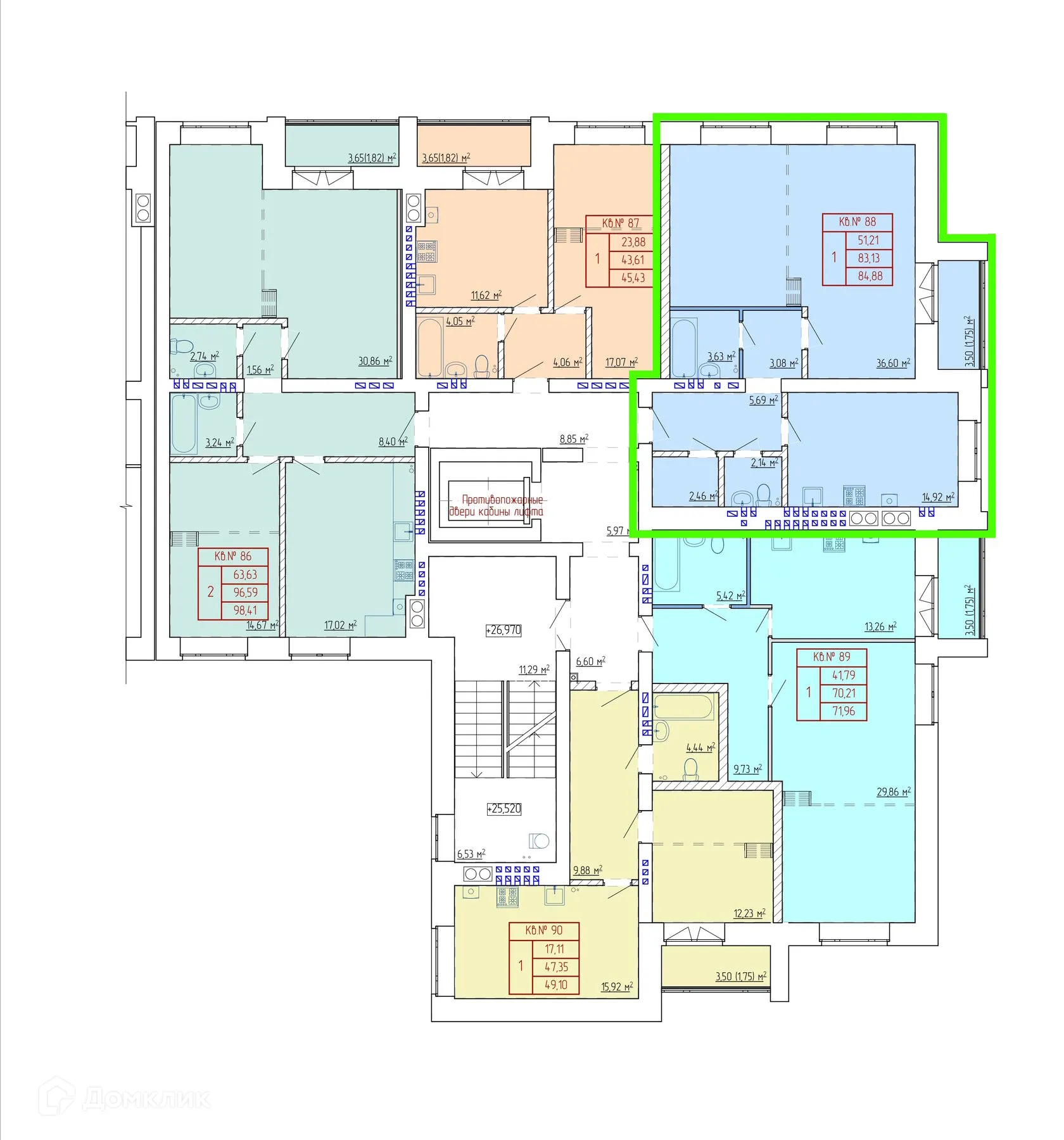 Фото квартиры в ЖК НЕВСКИЙ