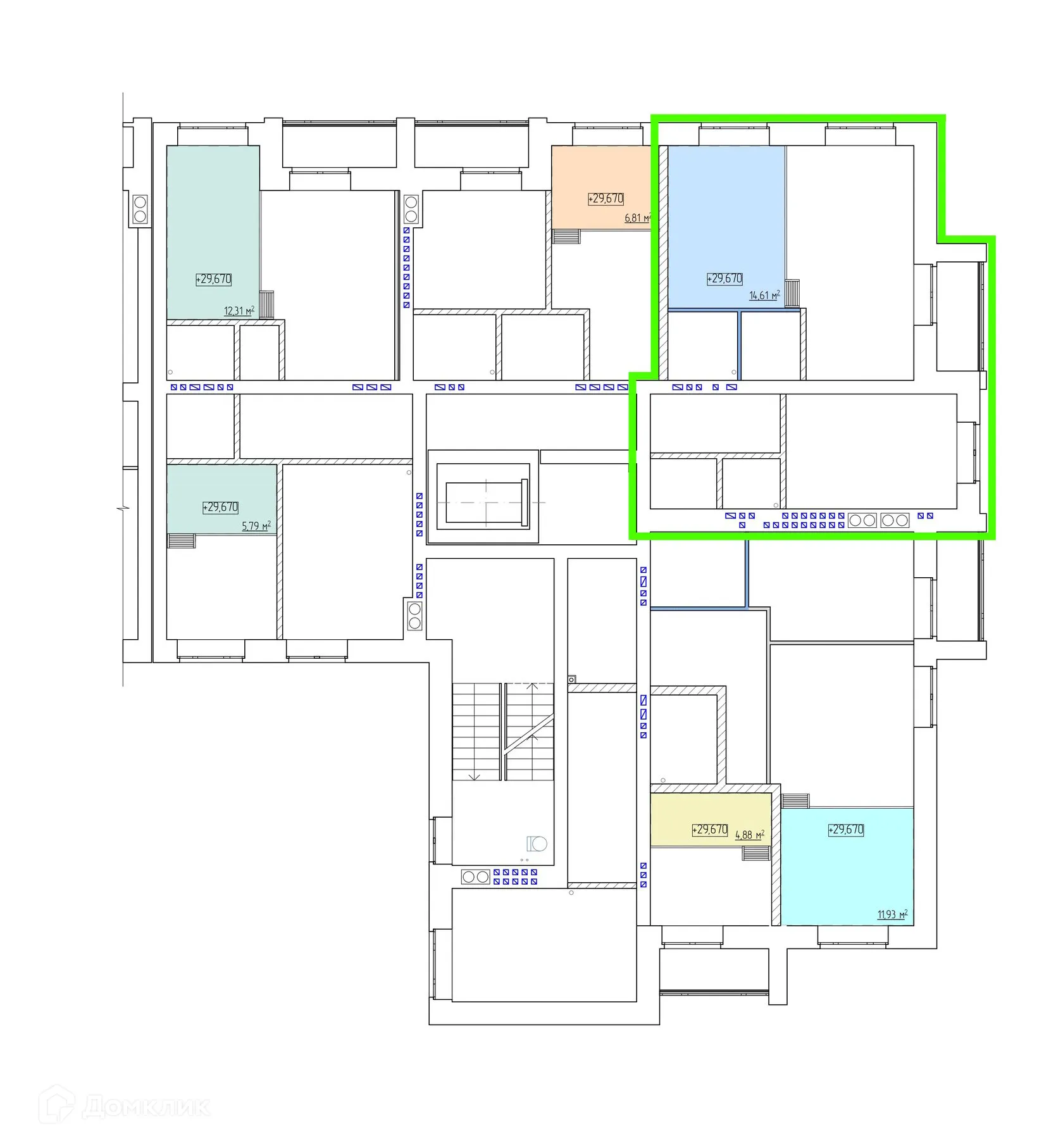 Фото квартиры в ЖК НЕВСКИЙ