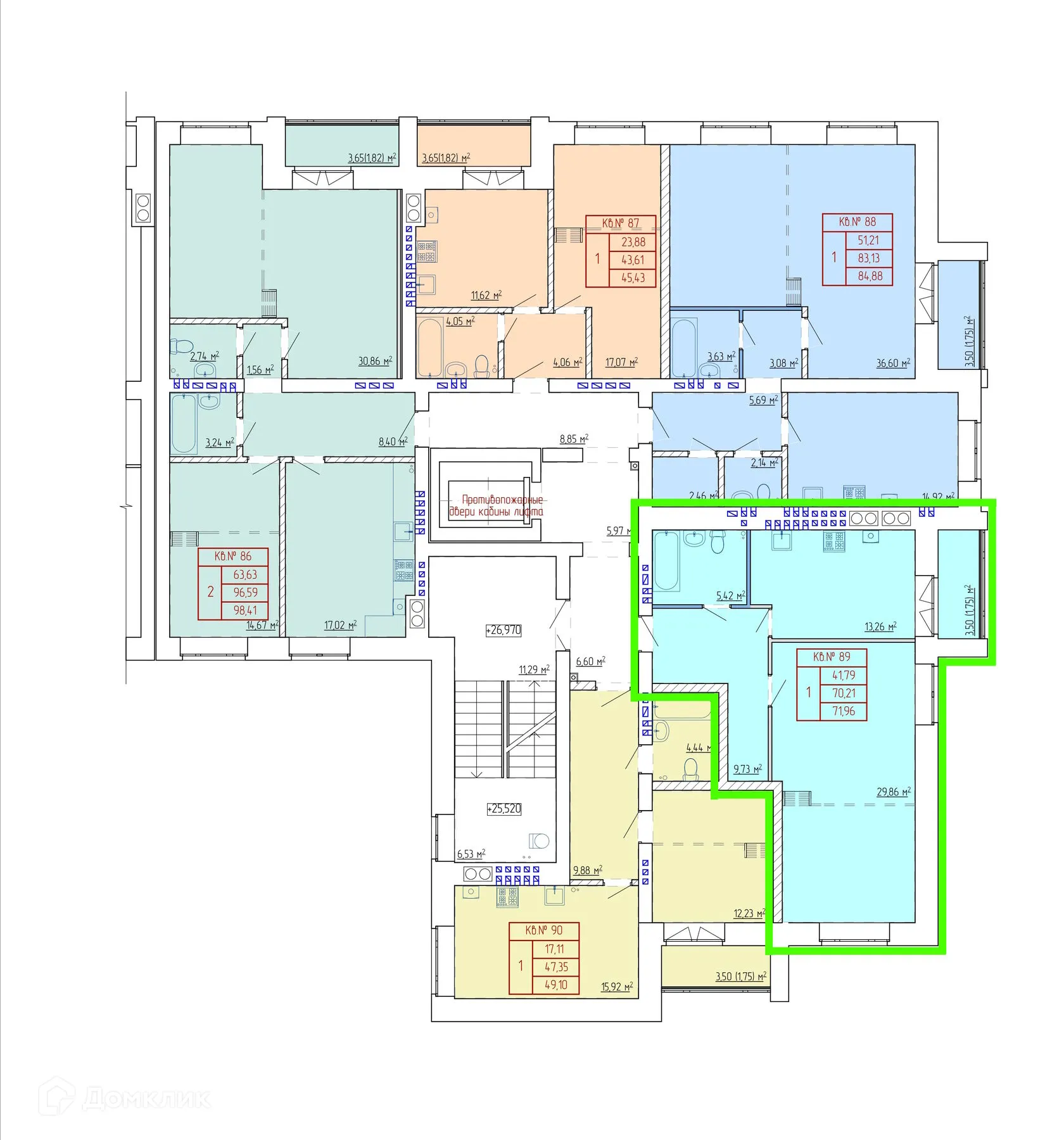 Фото квартиры в ЖК НЕВСКИЙ