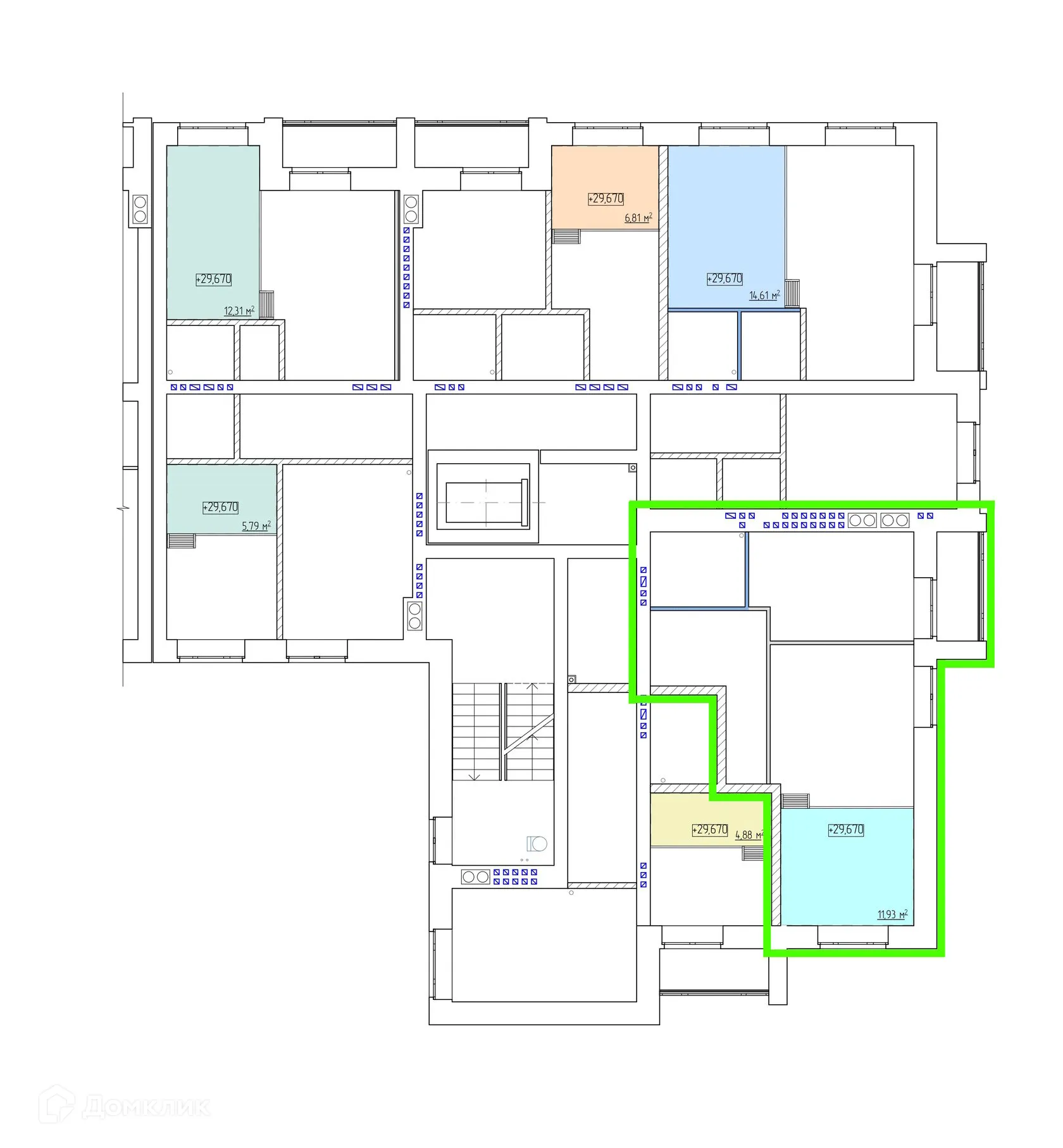 Фото квартиры в ЖК НЕВСКИЙ