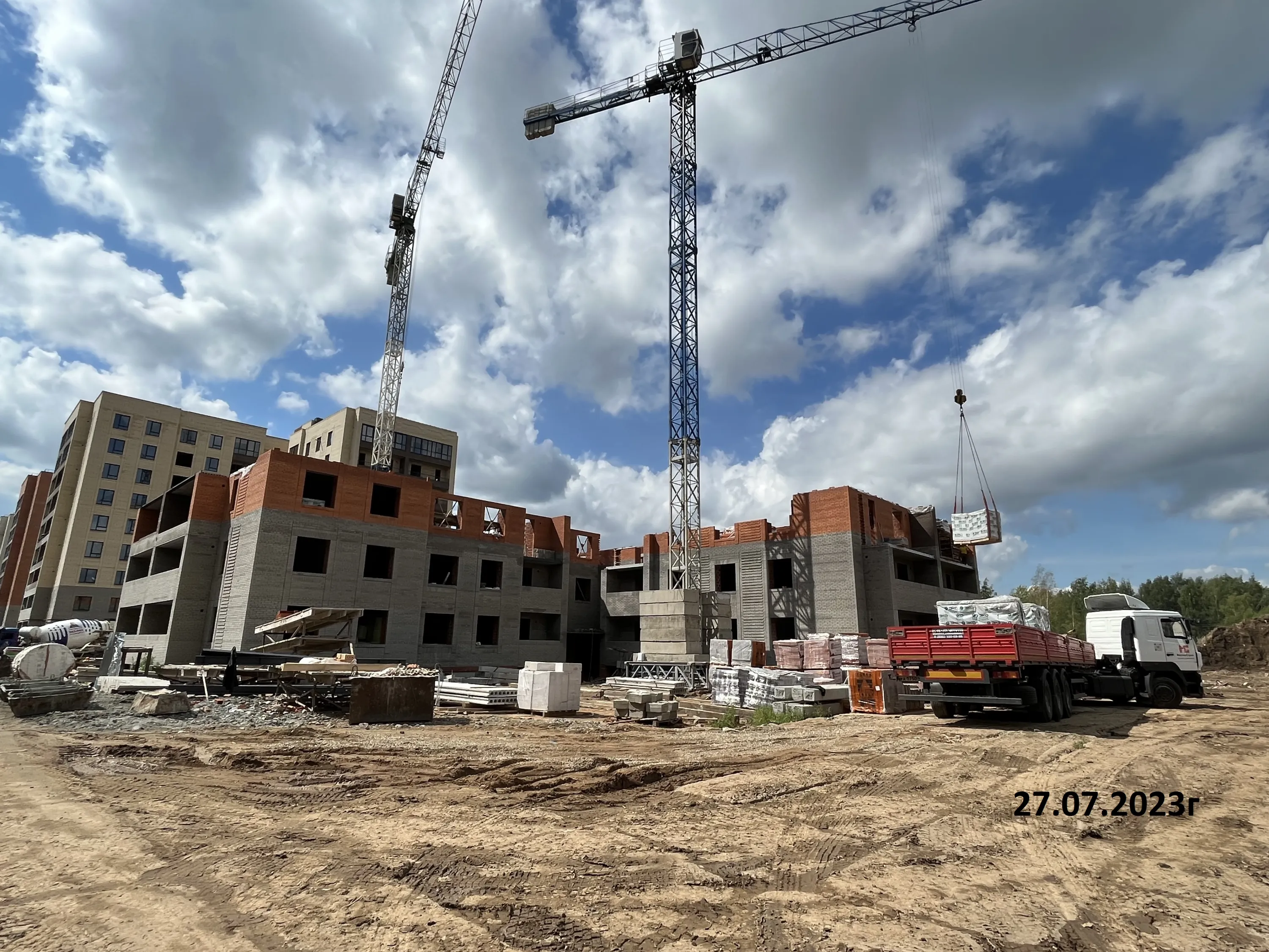 ЖК Лесной квартал ход строительства