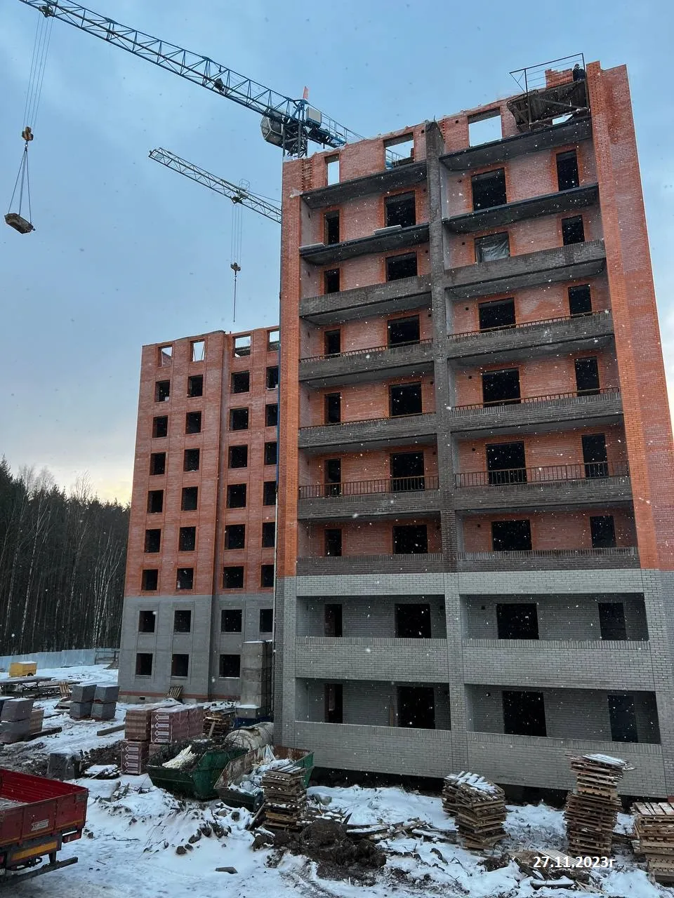 ЖК Лесной квартал ход строительства