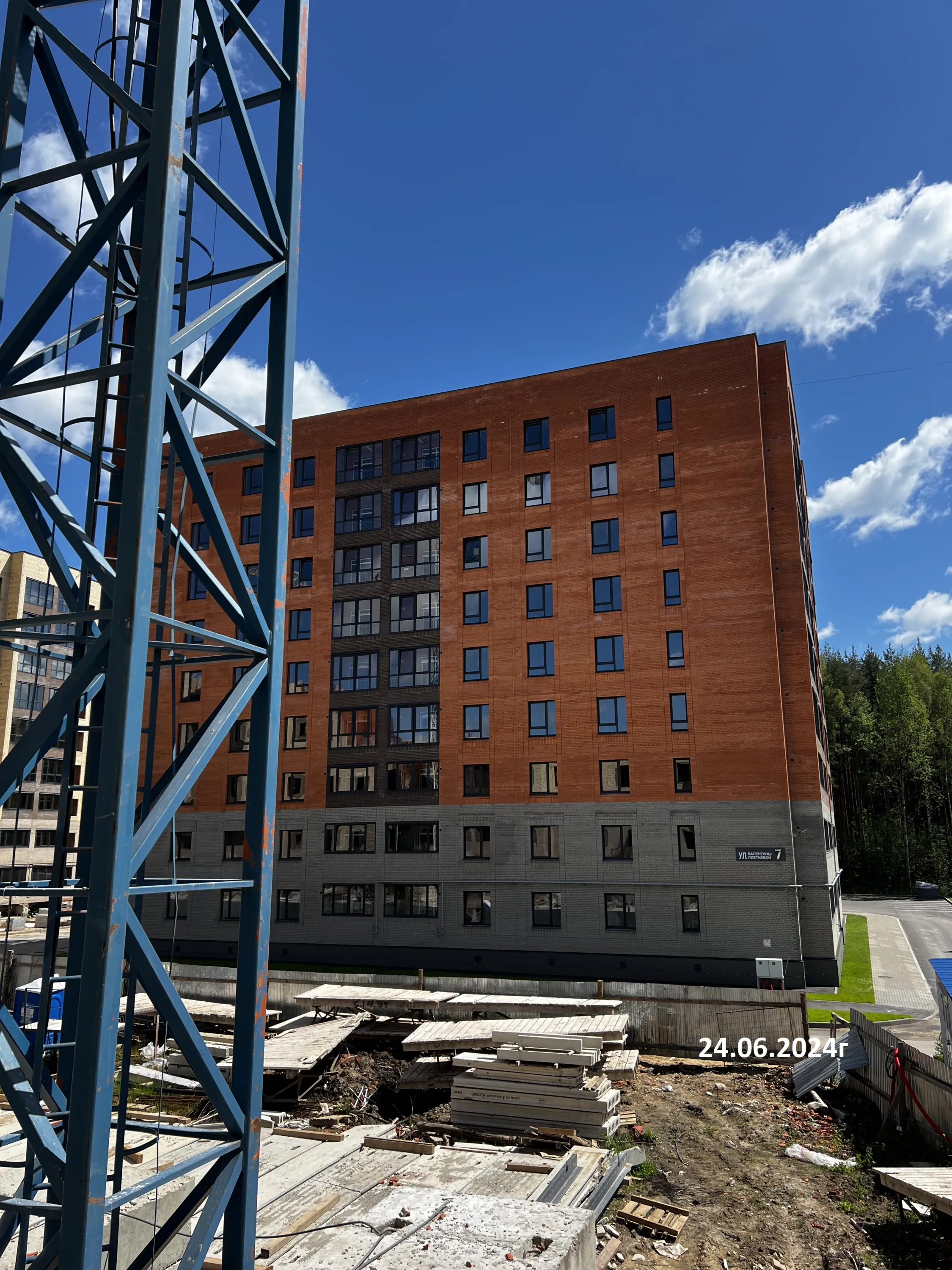 ЖК Лесной квартал ход строительства