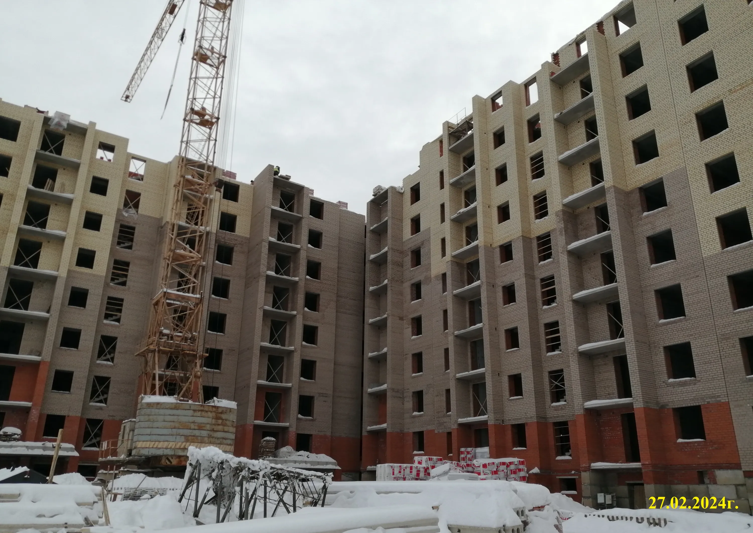 ЖК Энергия ход строительства