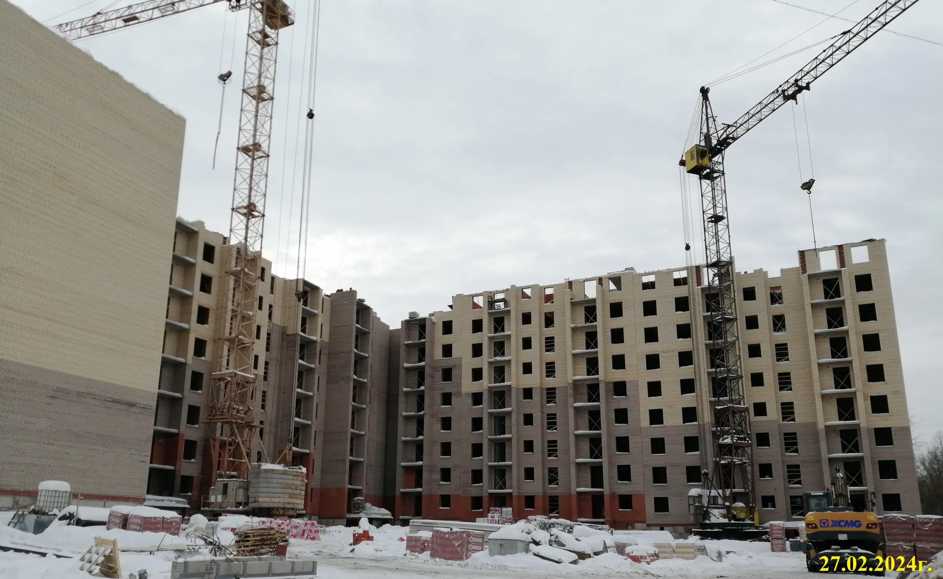 ЖК Энергия ход строительства