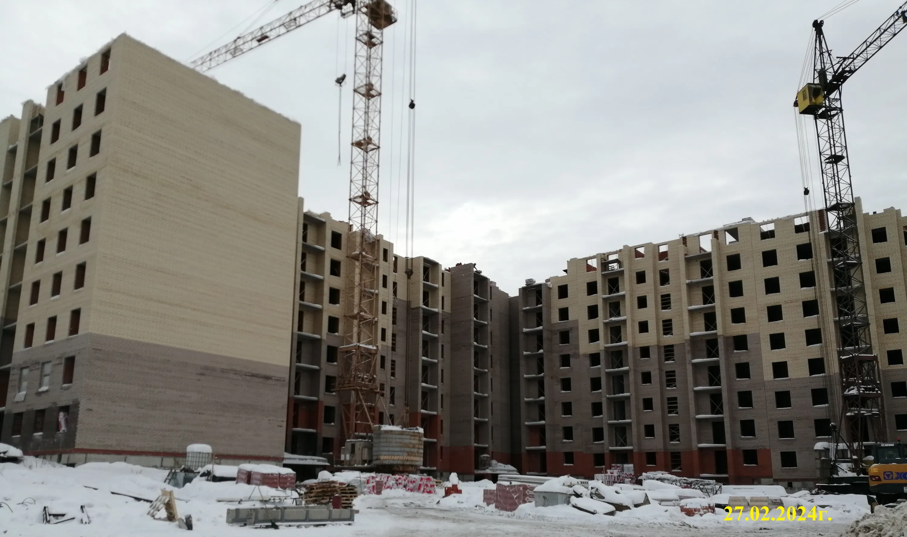 ЖК Энергия ход строительства