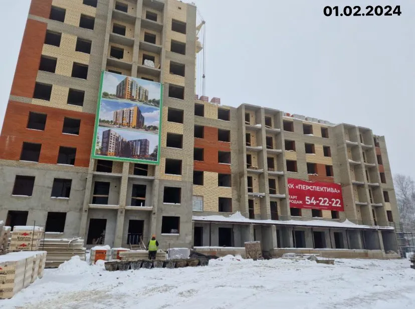 ЖК ПЕРСПЕКТИВА ход строительства