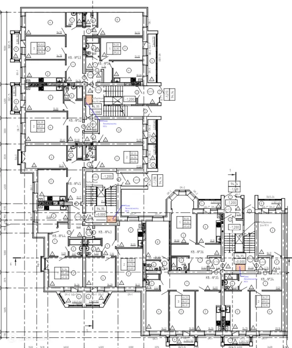 Планировка 1 комн. в ЖК "Престиж"