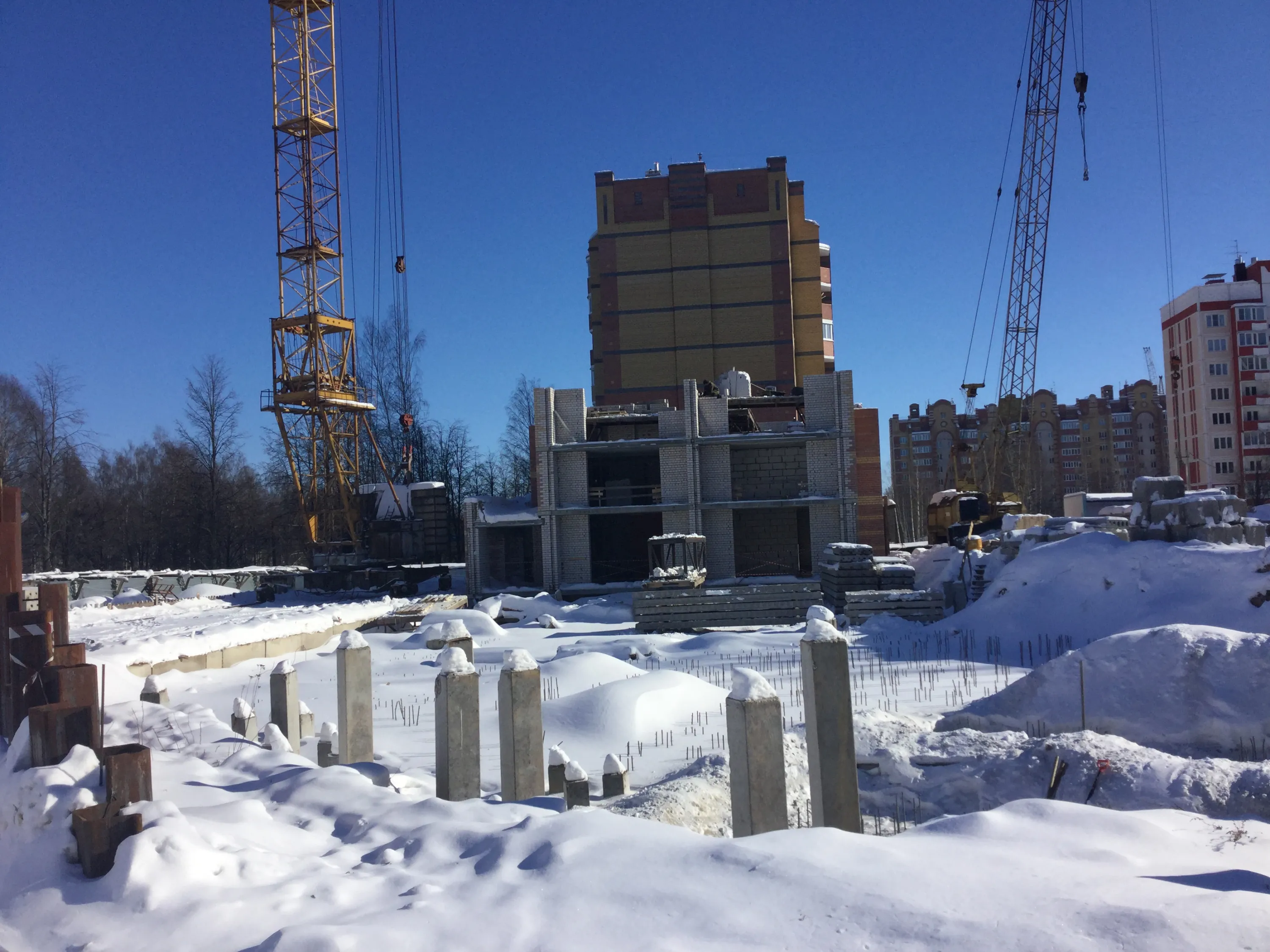 ЖК Новый город ход строительства