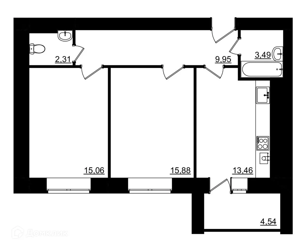 Фото квартиры в ЖК Университет