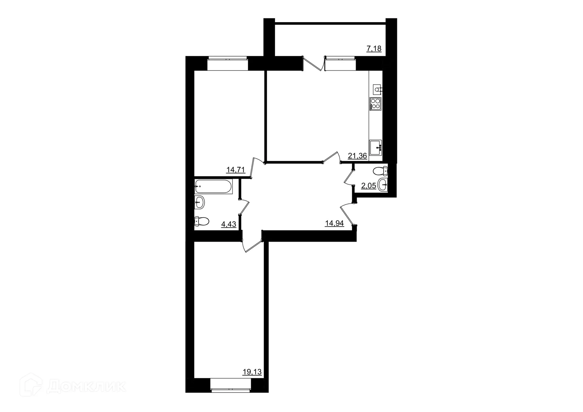 Фото квартиры в ЖК Университет