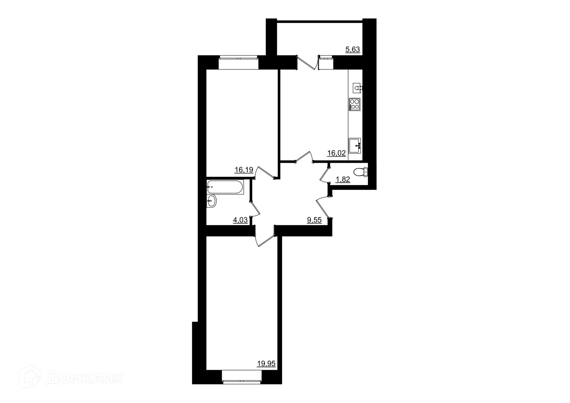 Фото квартиры в ЖК Университет