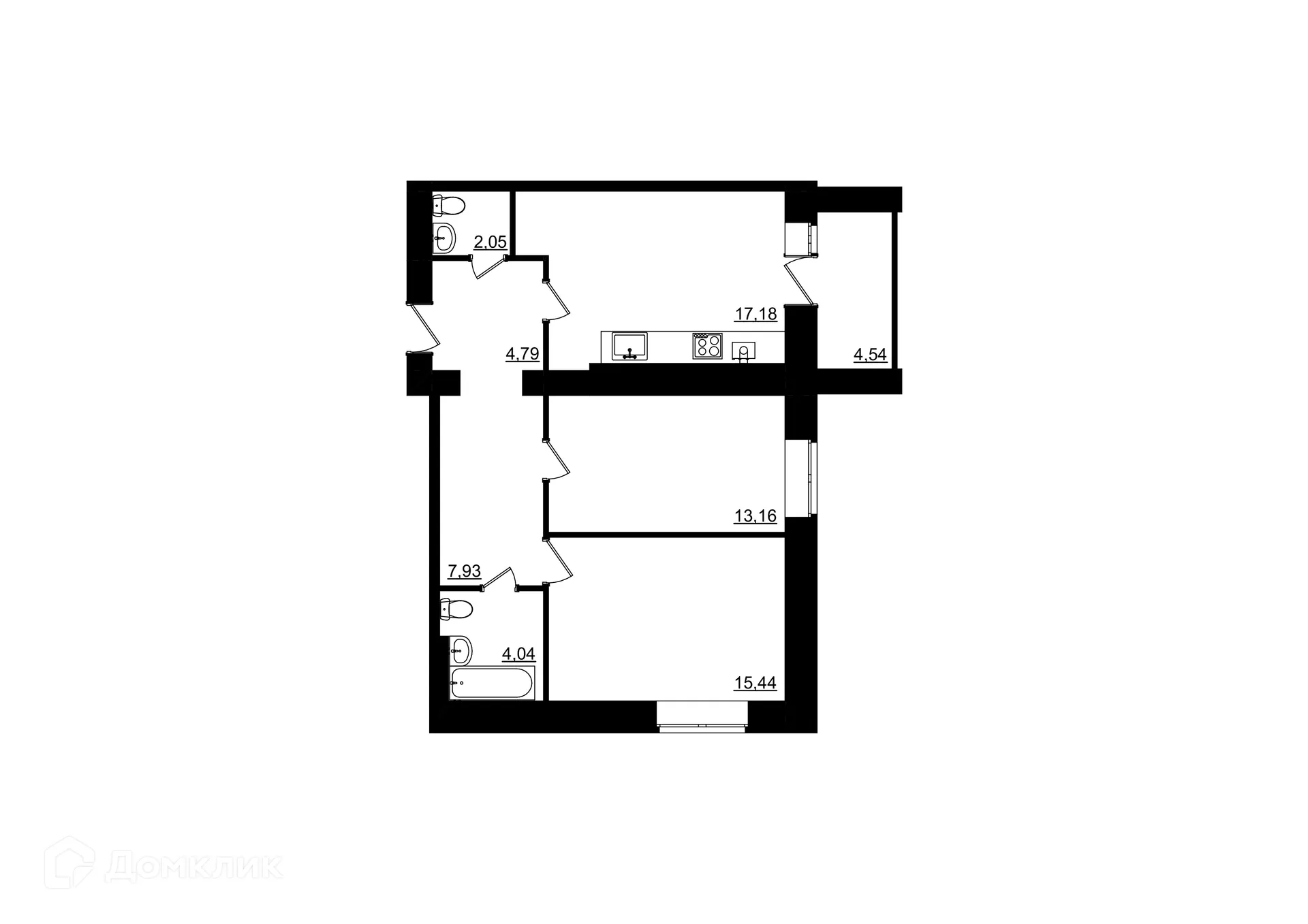 Фото квартиры в ЖК Университет