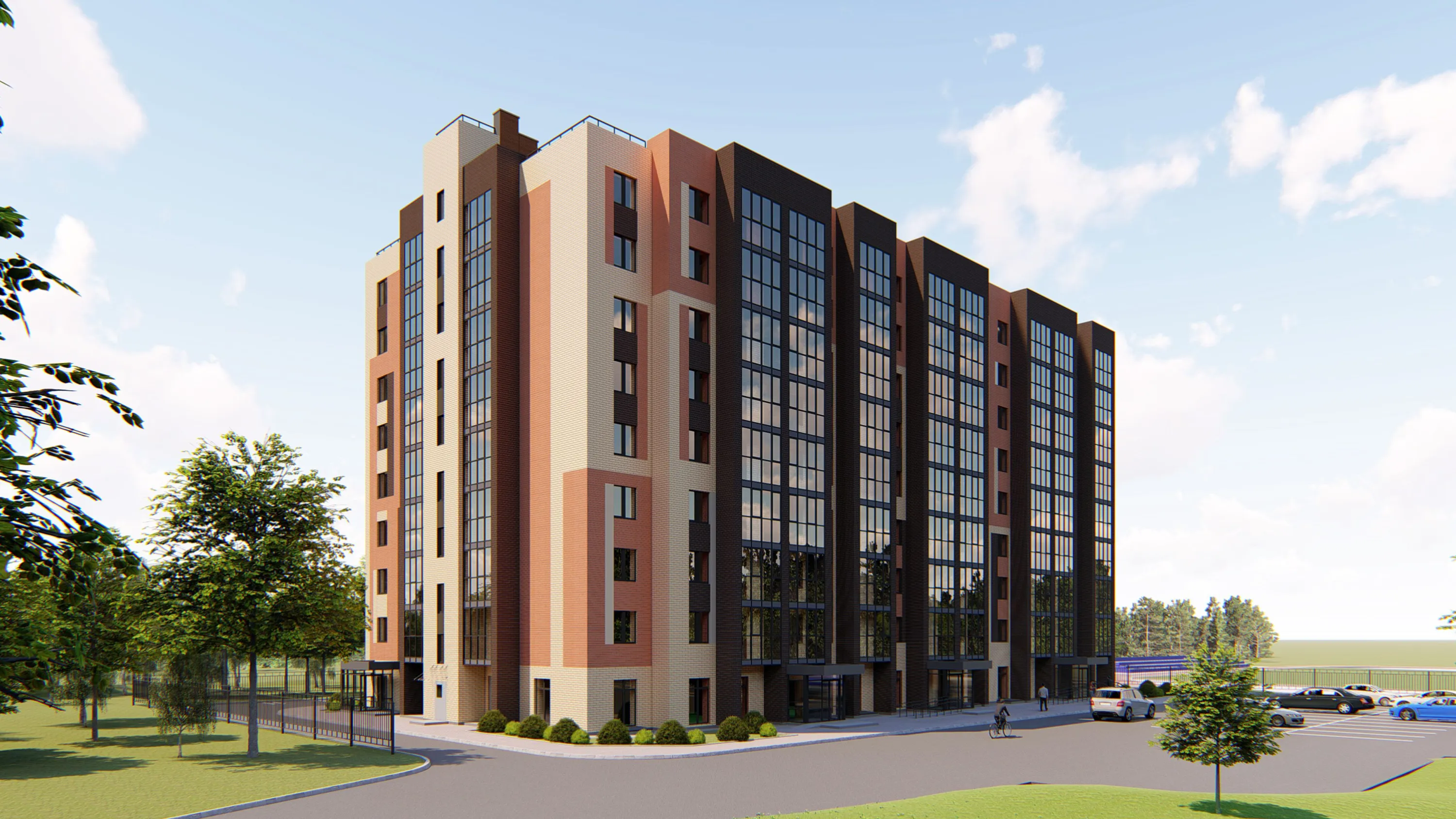 Фото квартиры в ЖК Высотка на Боровой