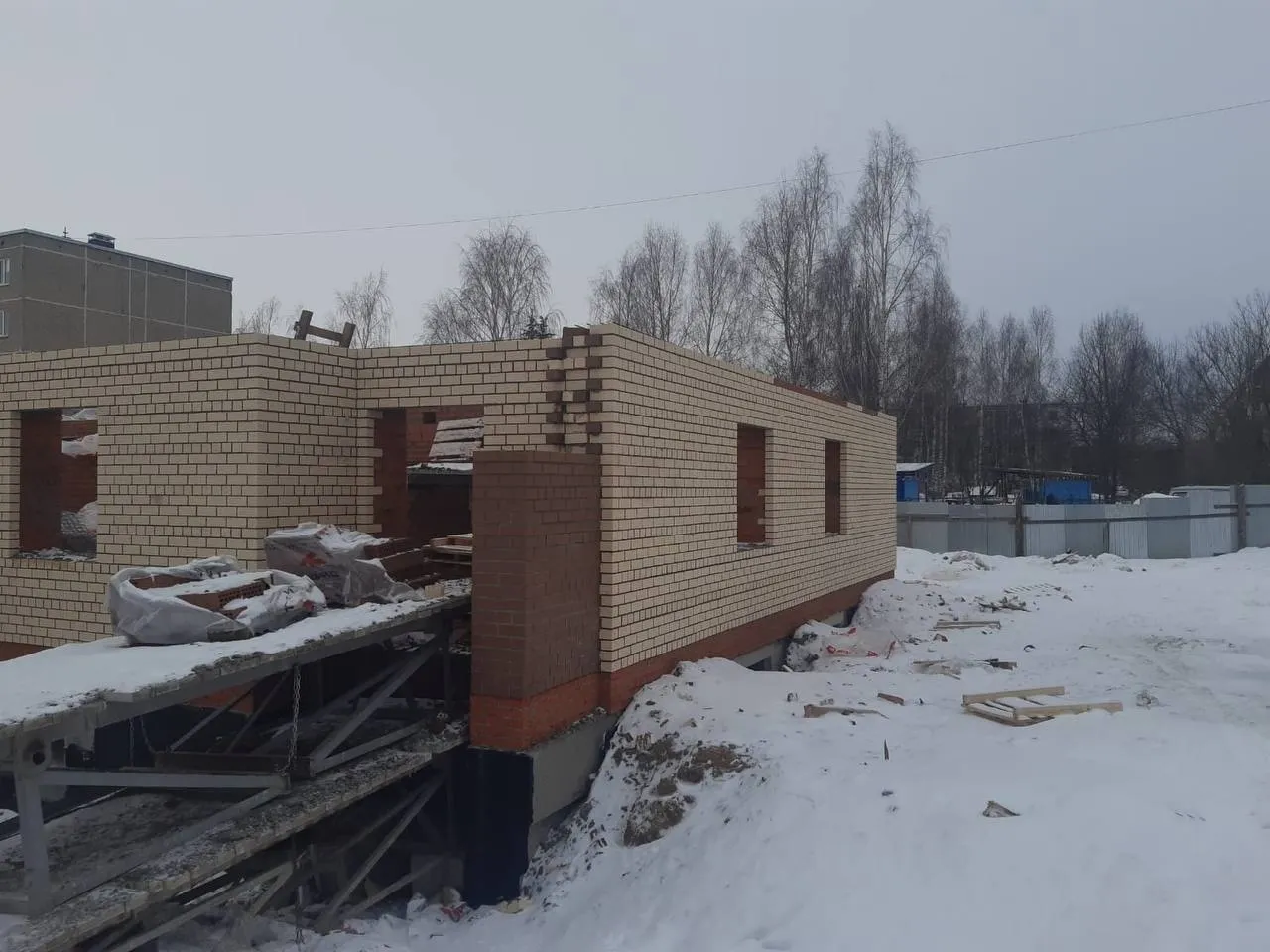 ЖК Высотка на Боровой ход строительства