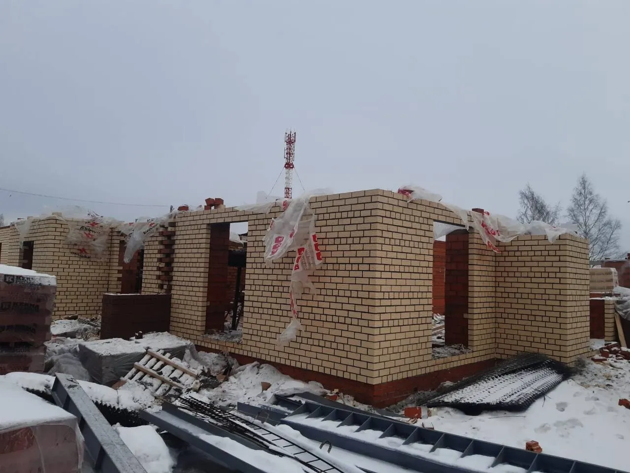 ЖК Высотка на Боровой ход строительства