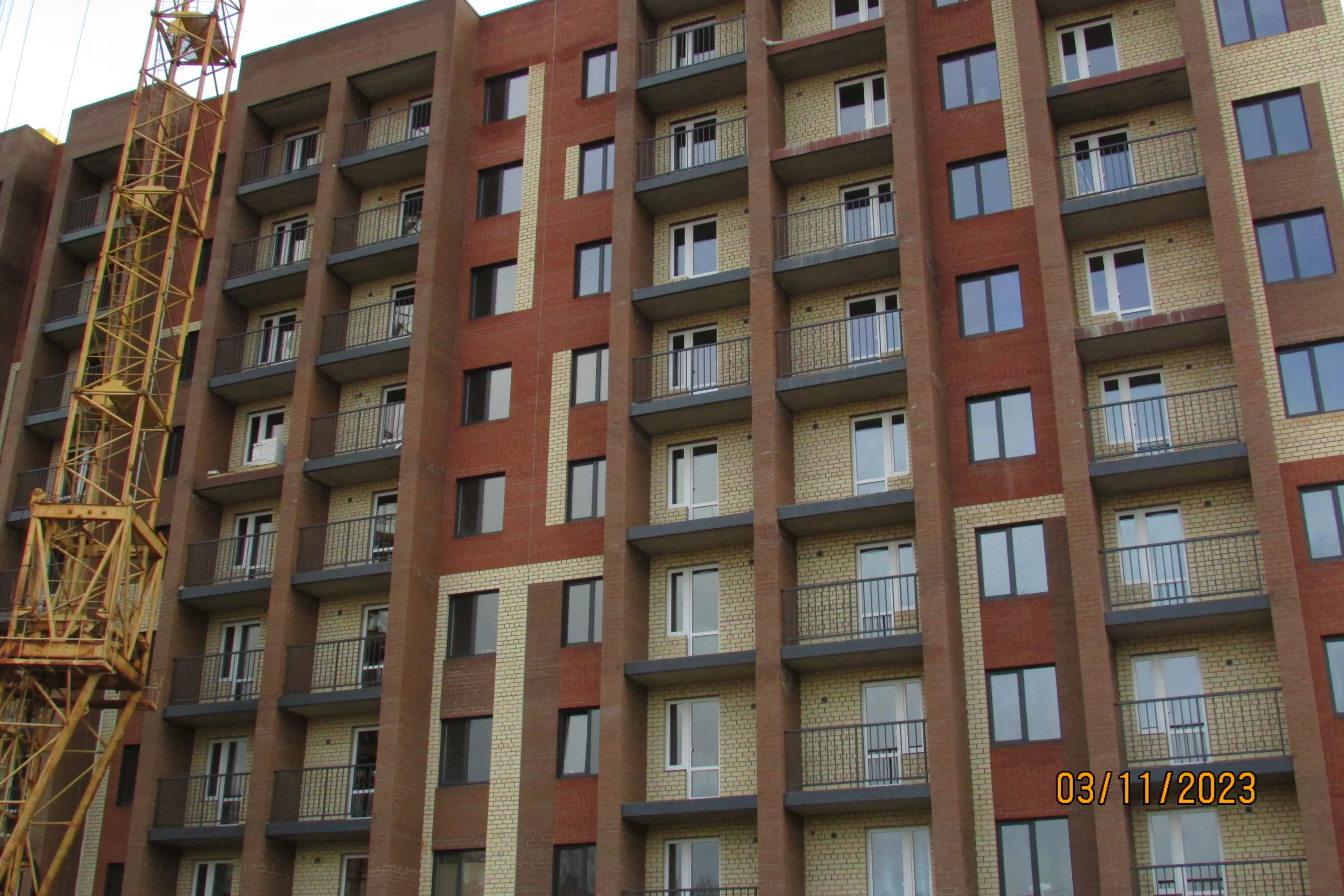 ЖК Высотка на Боровой ход строительства