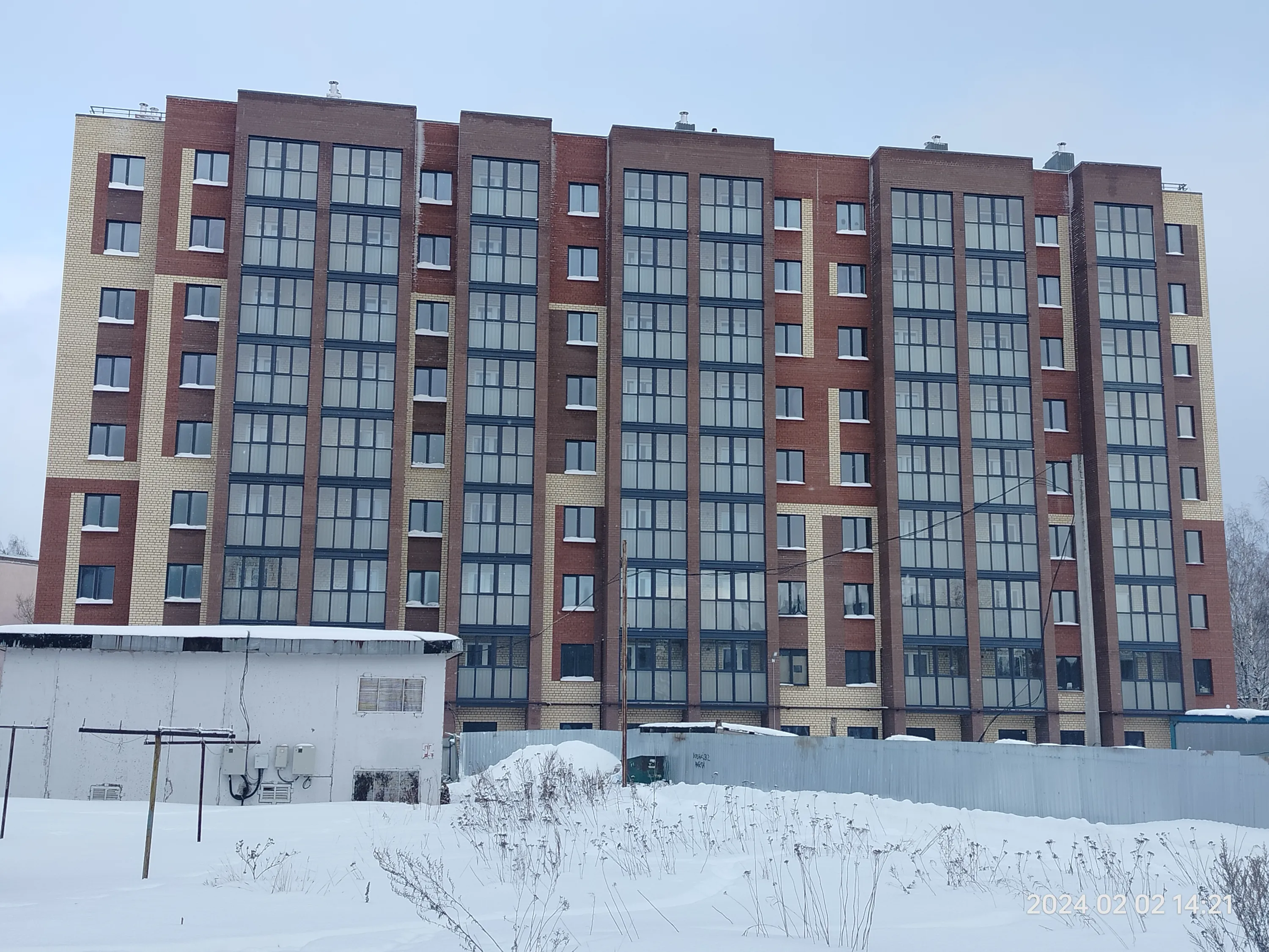 ЖК Высотка на Боровой ход строительства