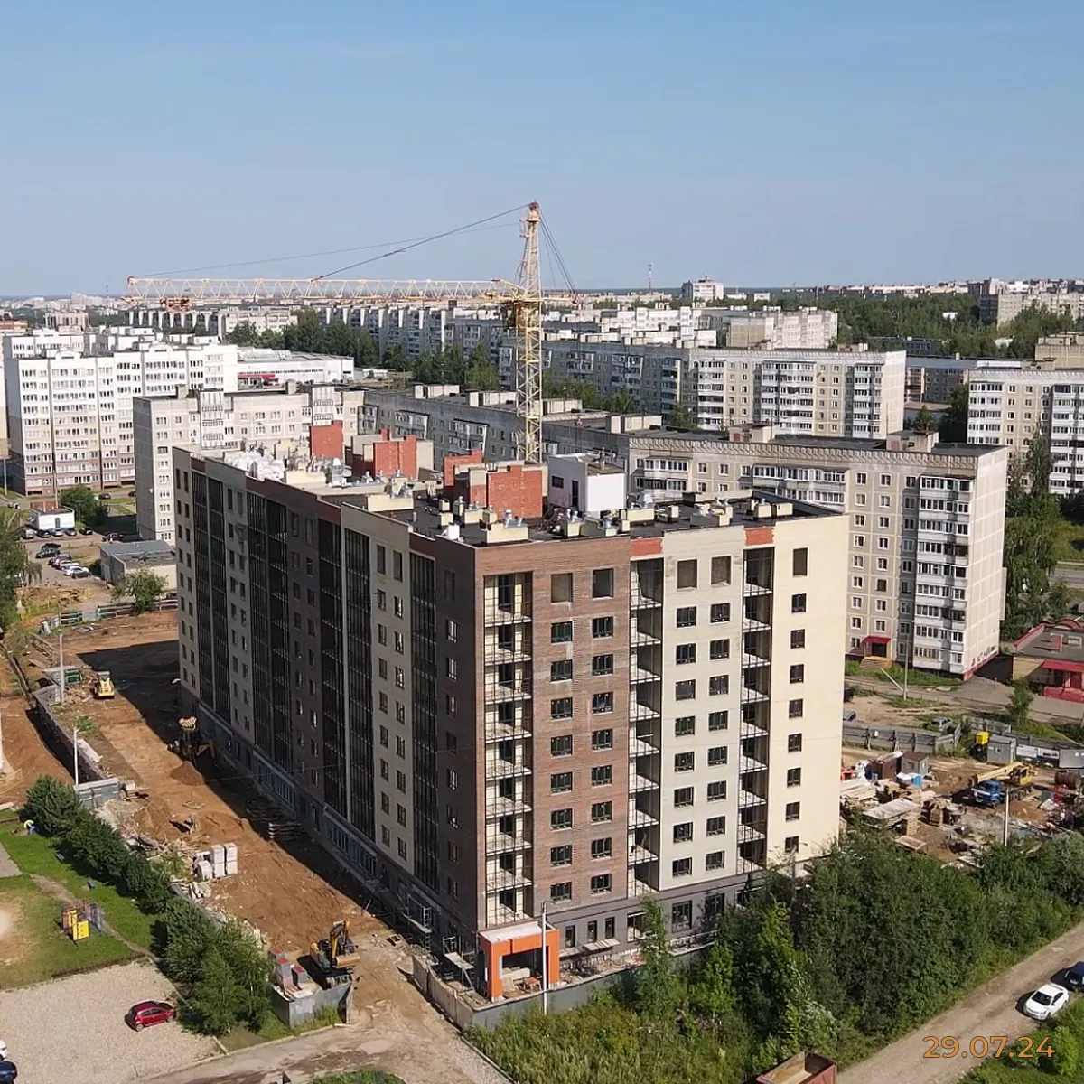 ЖК Движение ход строительства