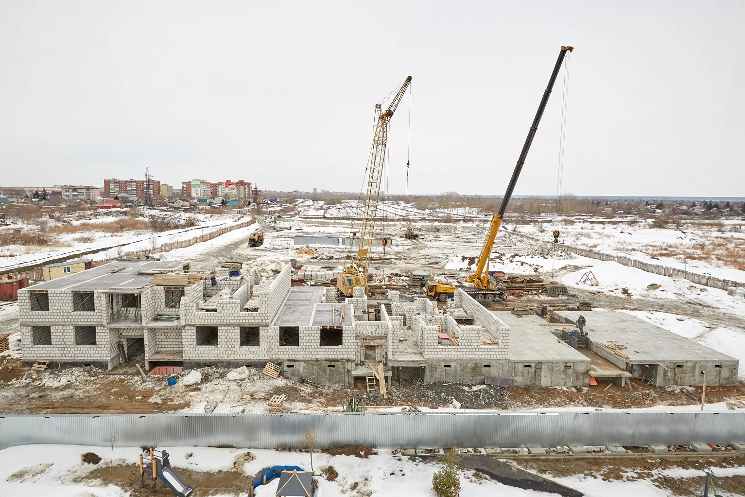 ЖК Солнце парк ход строительства