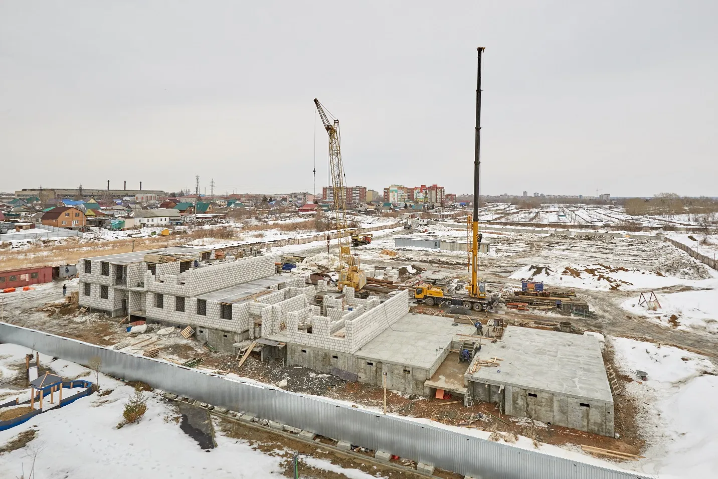 ЖК Солнце парк ход строительства