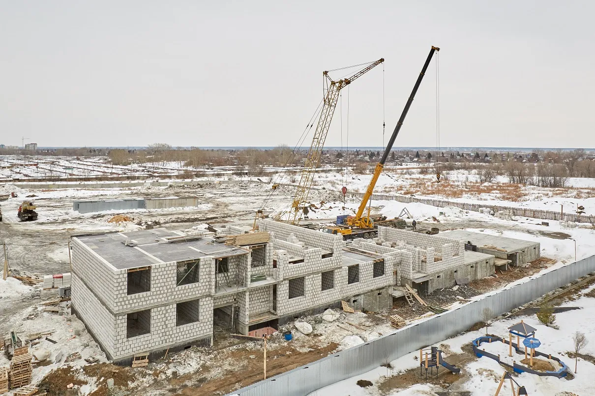 ЖК Солнце парк ход строительства