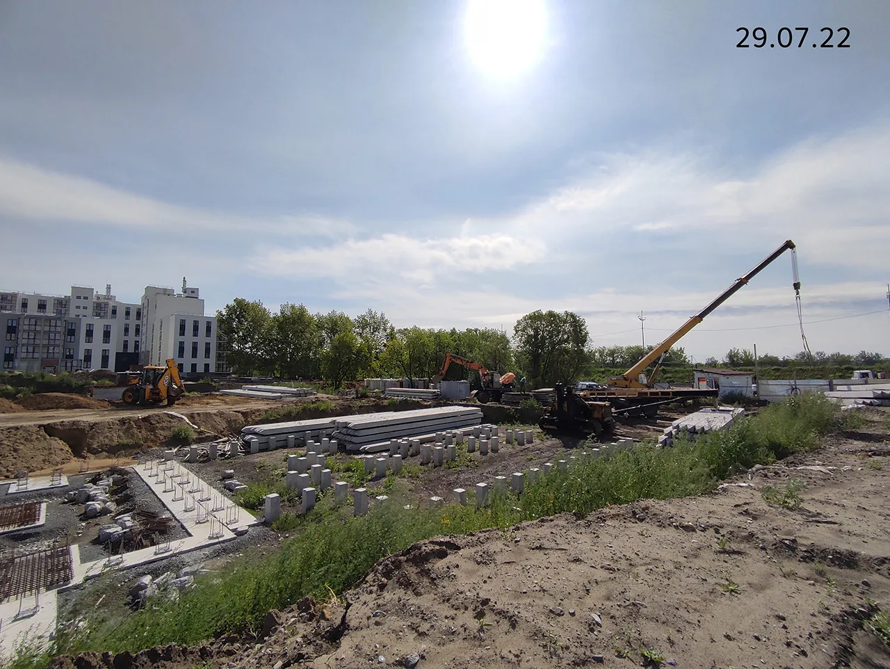 ЖК Солнце парк ход строительства