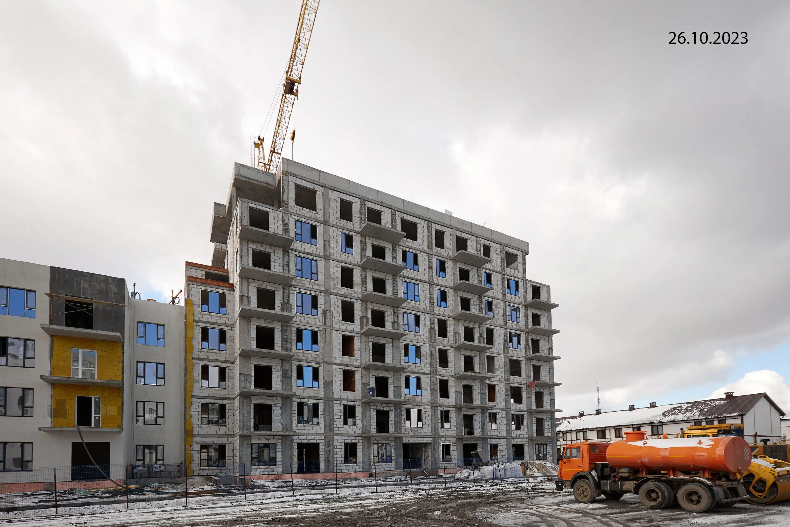 ЖК Солнце парк ход строительства