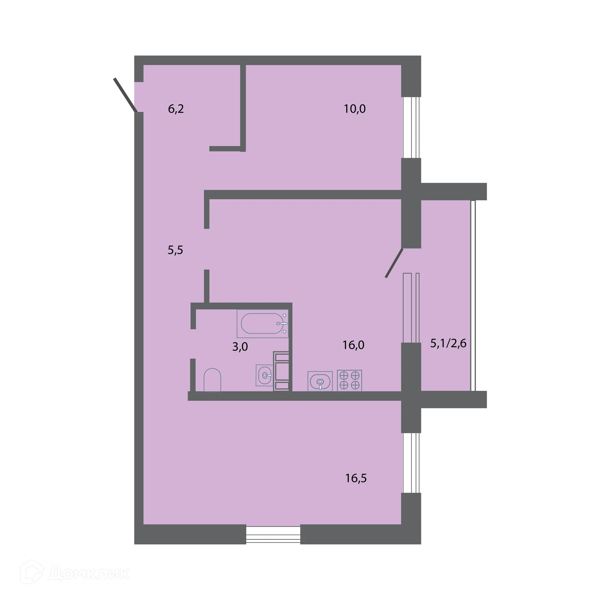 Фото квартиры в ЖК Бульвар-Парк