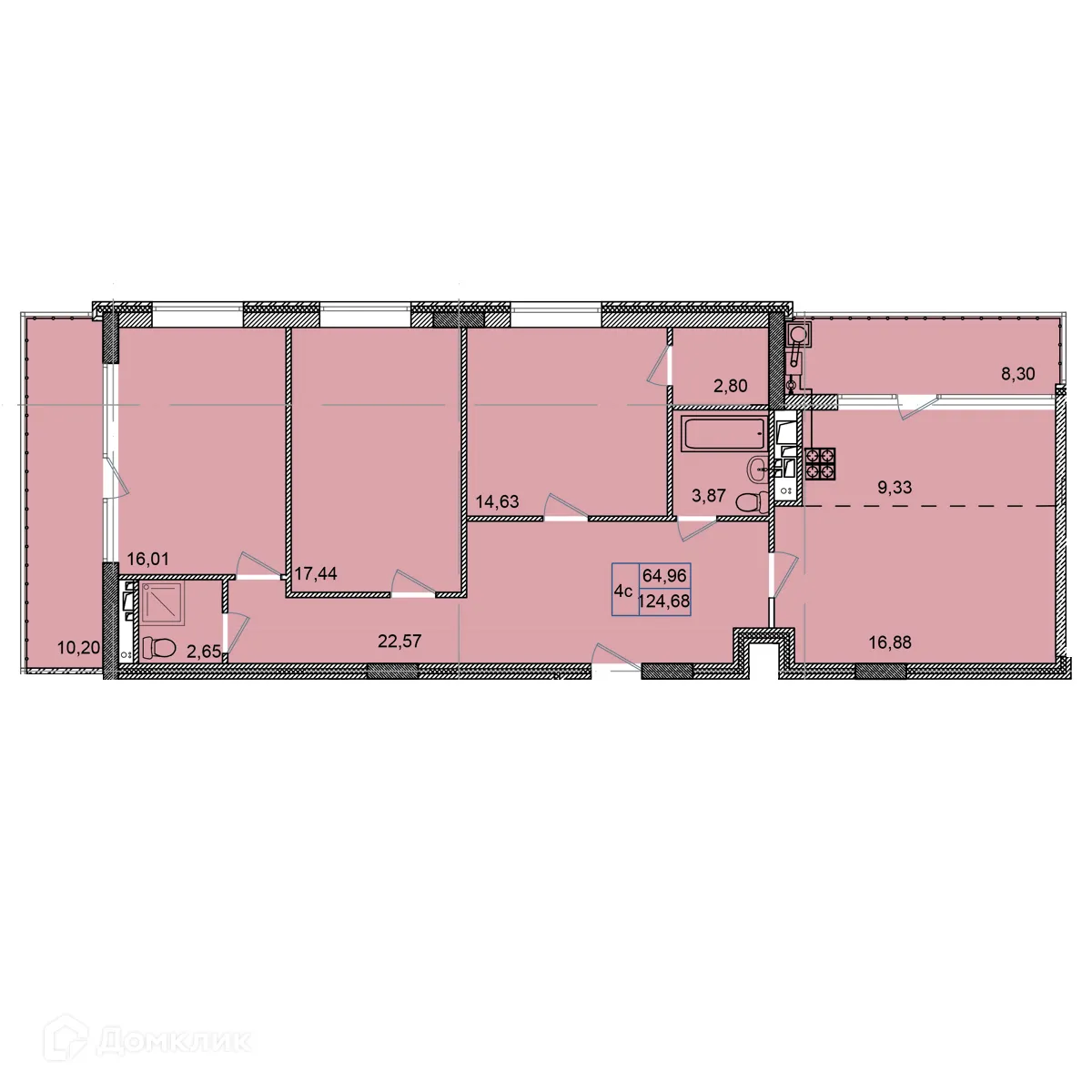 Фото квартиры в ЖК Халтурина 8