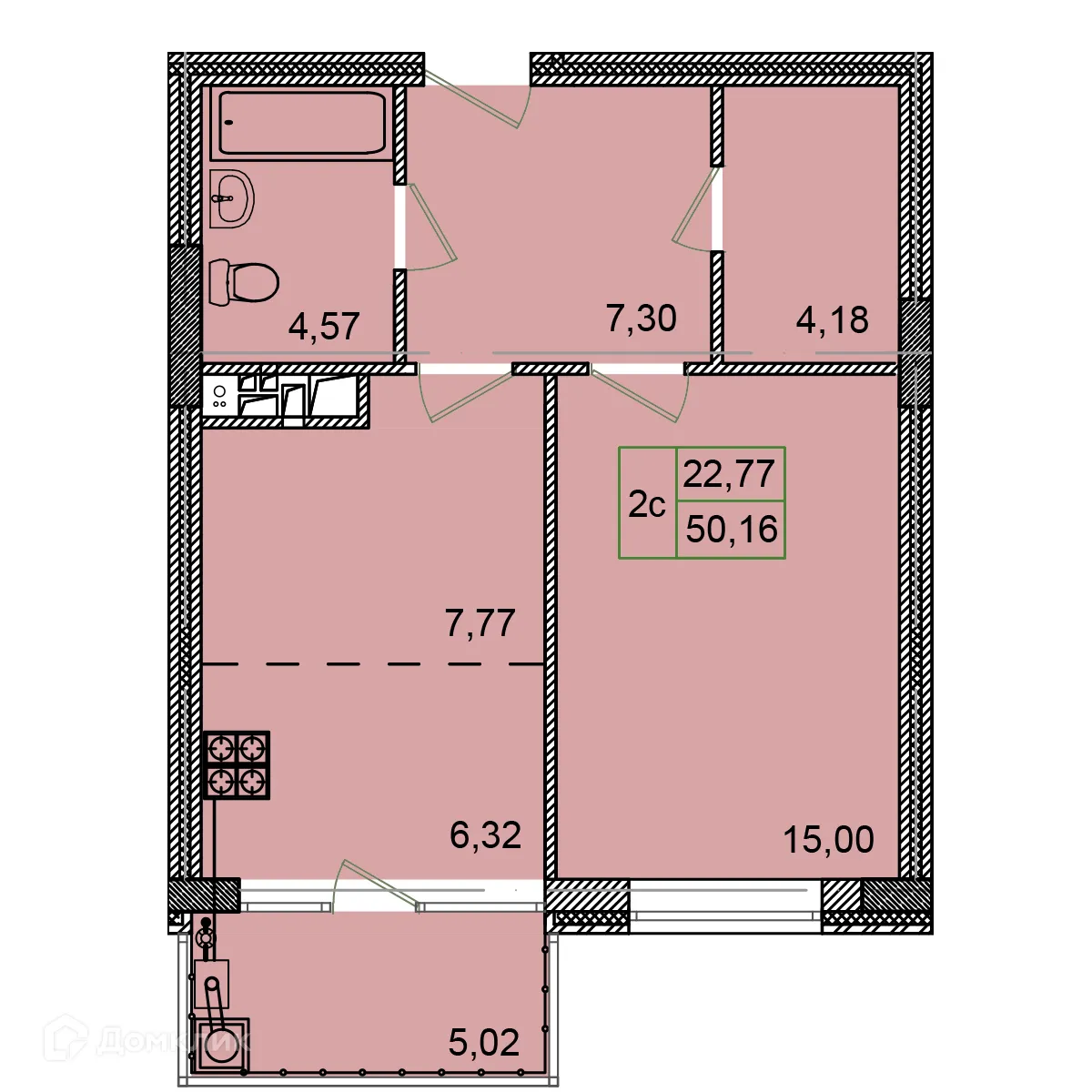 Фото квартиры в ЖК Халтурина 8