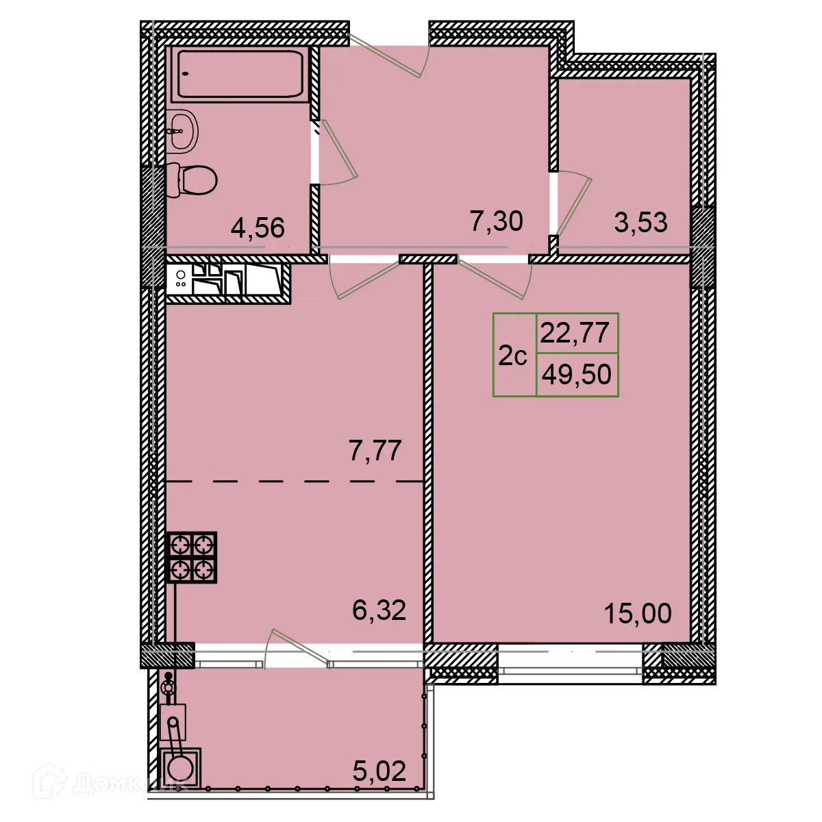 Фото квартиры в ЖК Халтурина 8