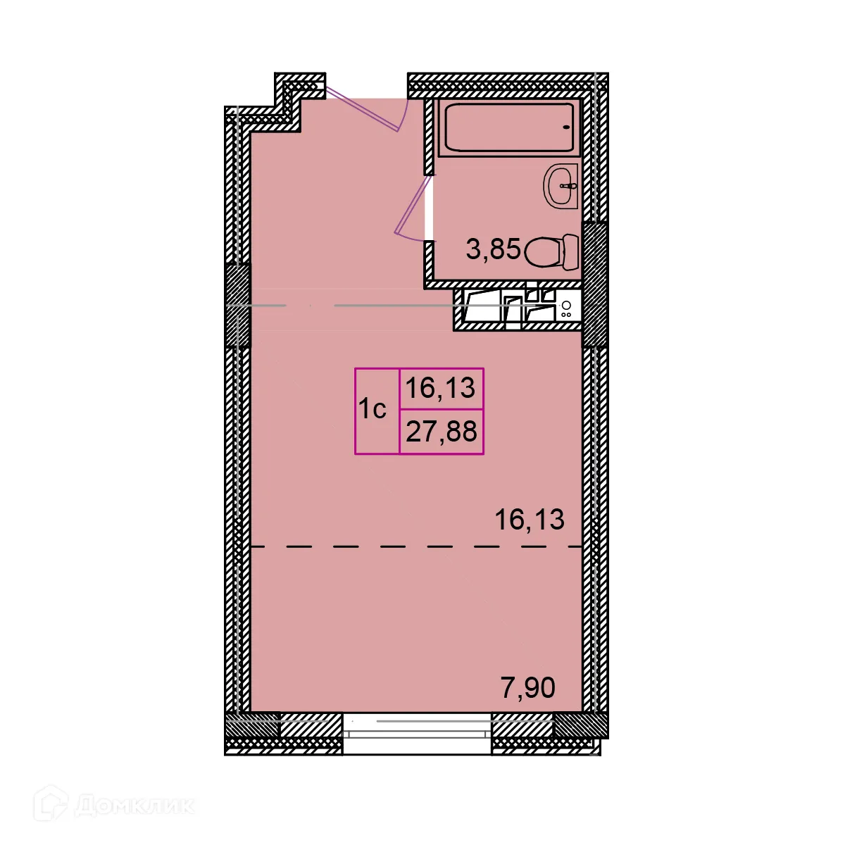 Фото квартиры в ЖК Халтурина 8