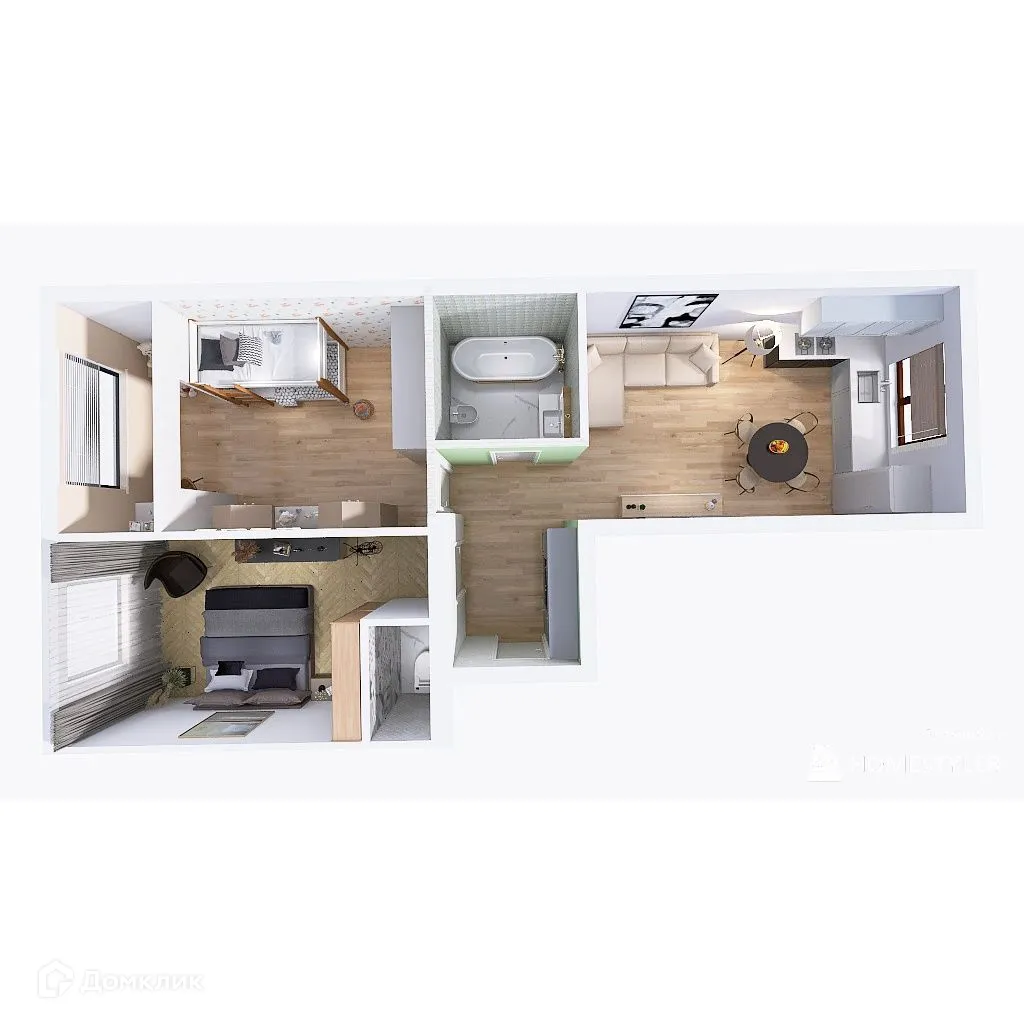 Фото квартиры в ЖК Ростоши Премьер