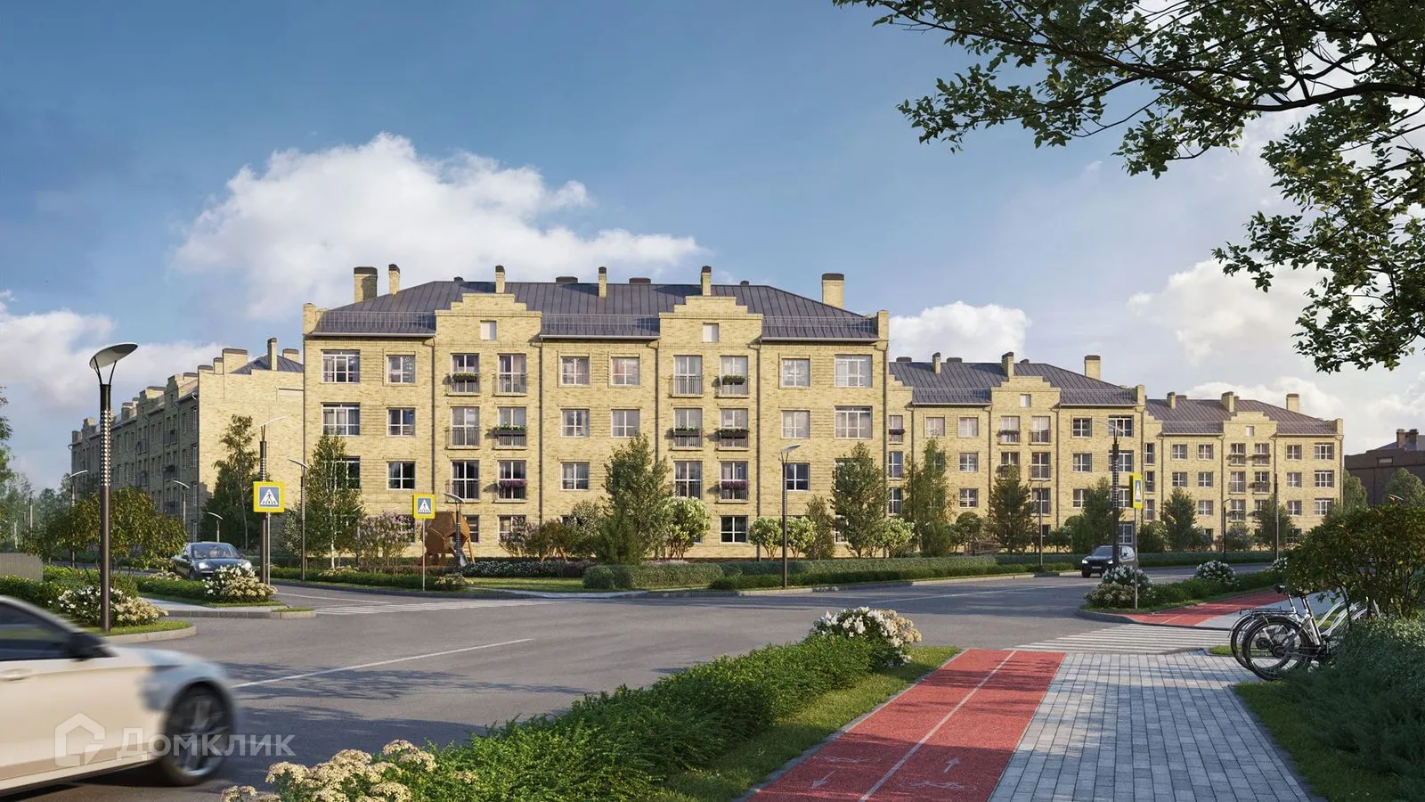 Планировка 2-комнатной квартиры 74.4 м² в ЖК Ростоши Премьер, г. Оренбург — фото 2