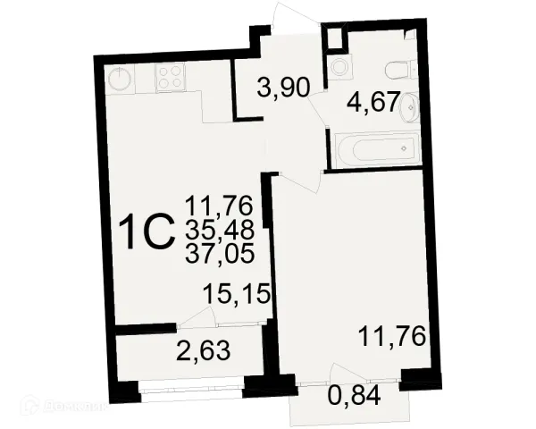 Квартира в ЖК «Аура»