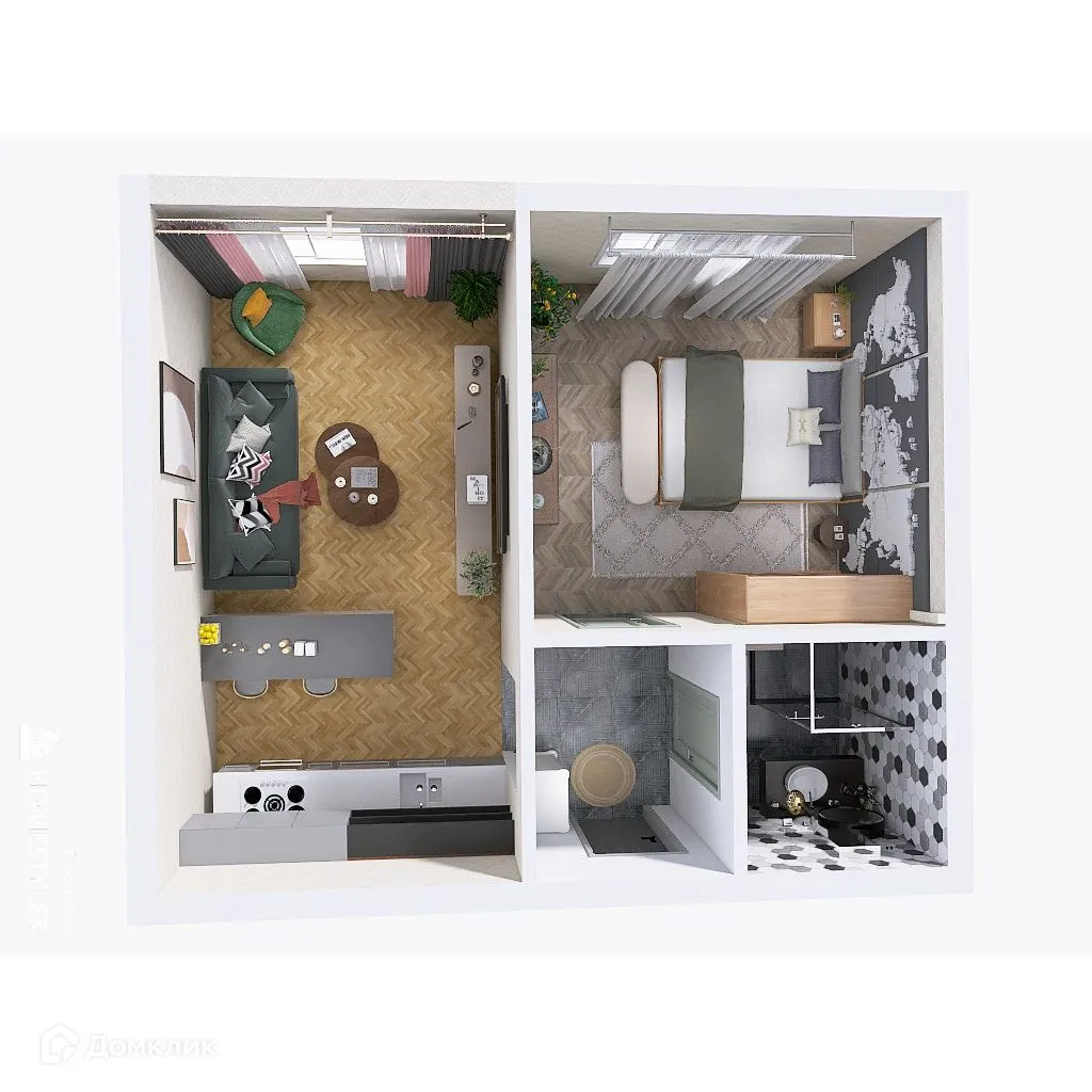 Фото квартиры в ЖК Ростоши Премьер